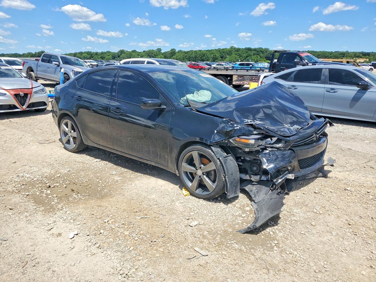 2015 Dodge Dart Gt Black vin: 1C3CDFEB5FD142011