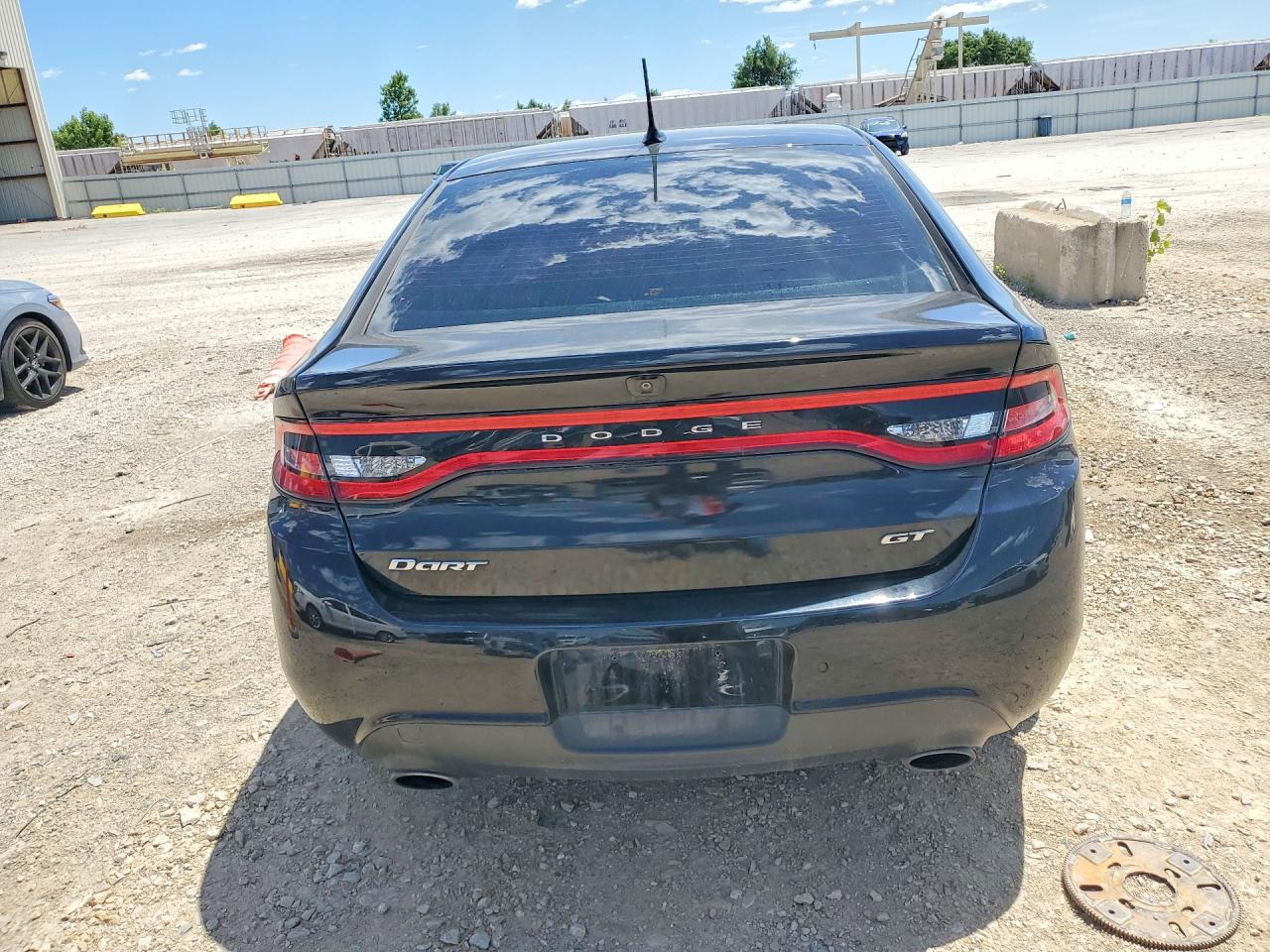 2015 Dodge Dart Gt Black vin: 1C3CDFEB5FD142011
