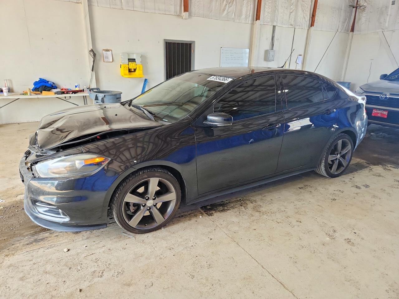 2015 Dodge Dart Black vin: 1C3CDFEB5FD174330