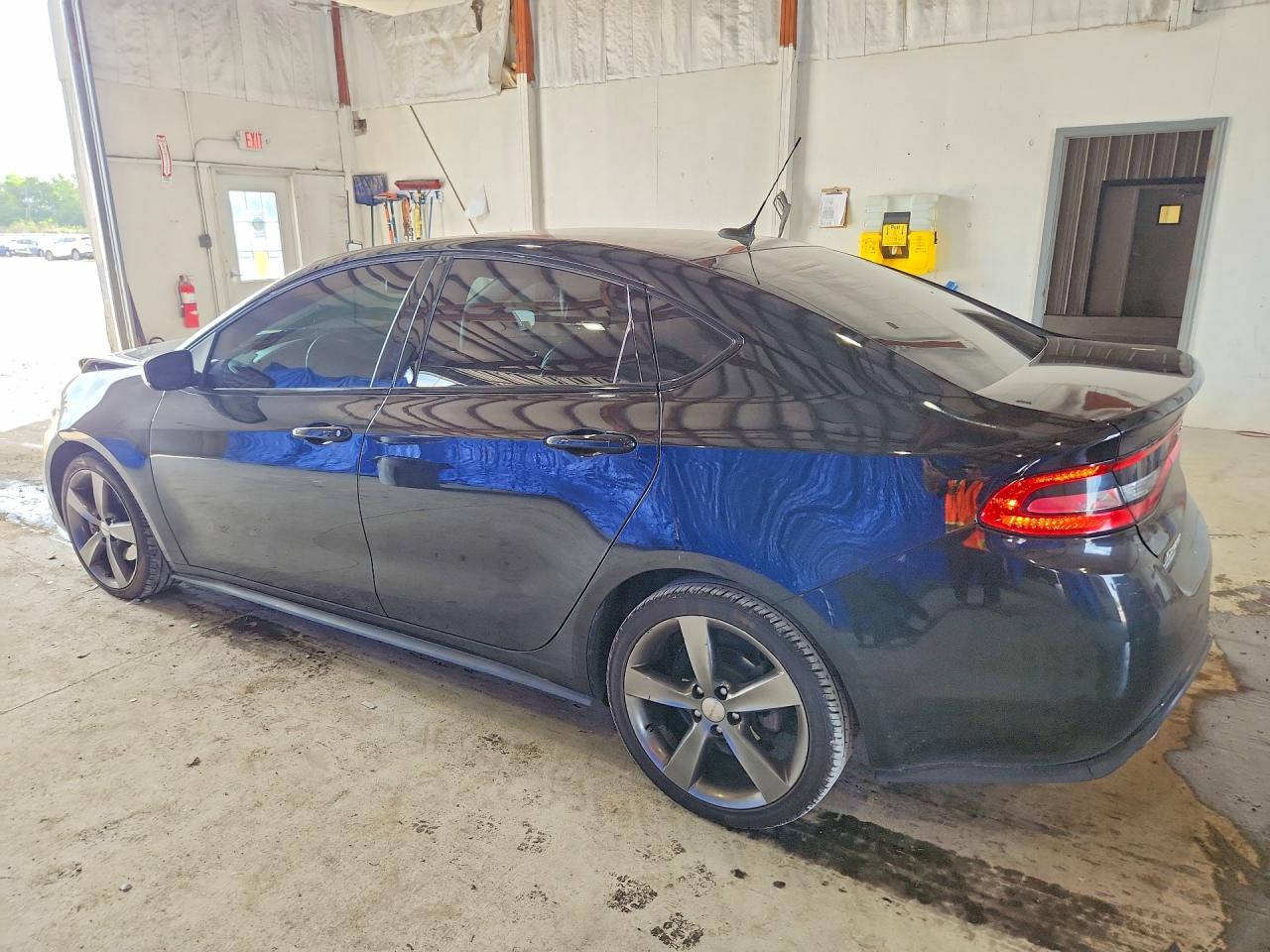 2015 Dodge Dart Black vin: 1C3CDFEB5FD174330