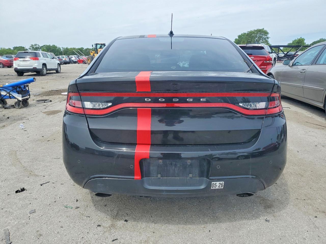 2014 Dodge Dart Gt Black vin: 1C3CDFEB6ED732457