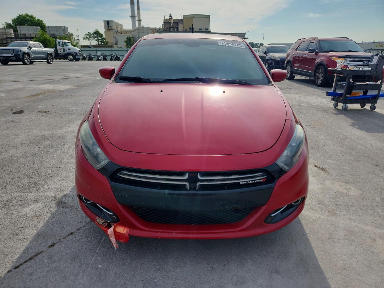 2014 Dodge Dart Gt Red vin: 1C3CDFEB6ED802491