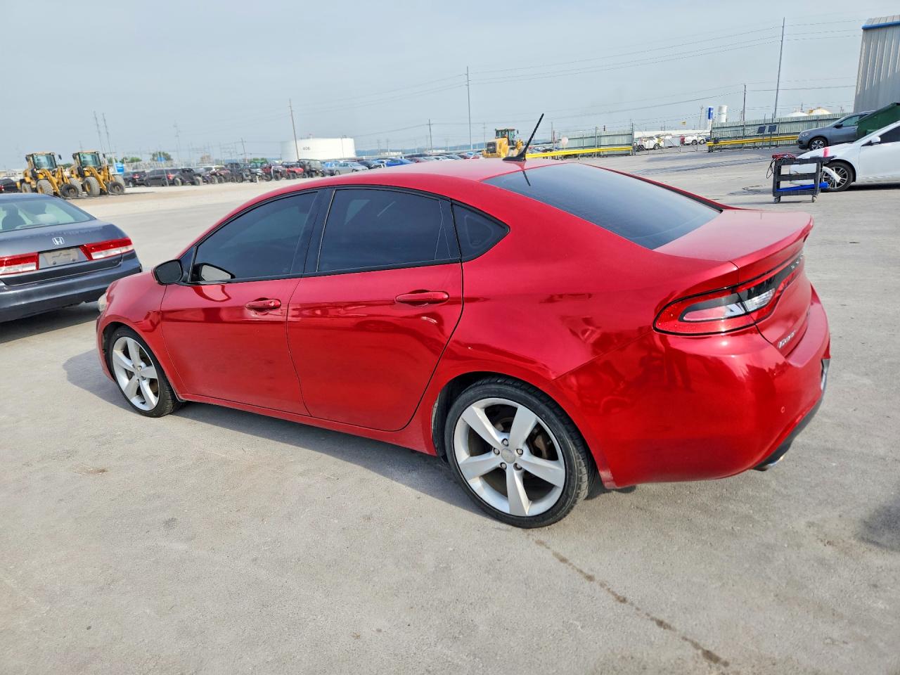 2014 Dodge Dart Gt Red vin: 1C3CDFEB6ED802491