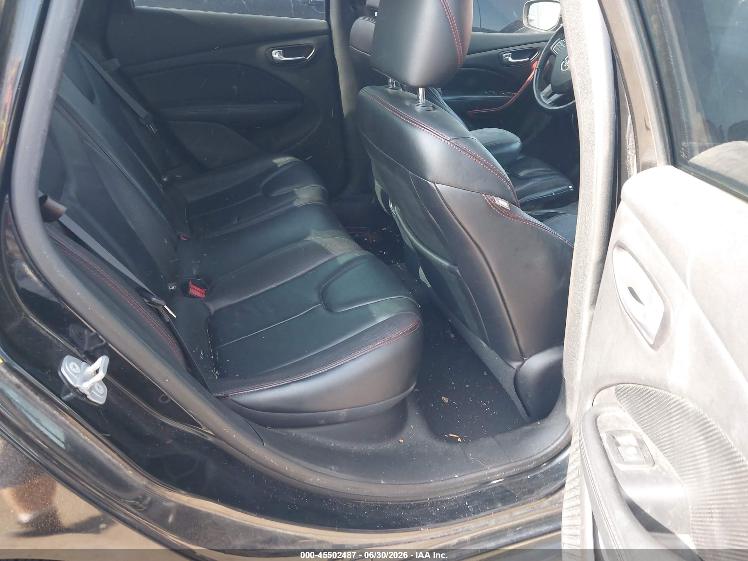 2015 Dodge Dart Gt Black vin: 1C3CDFEB6FD205648