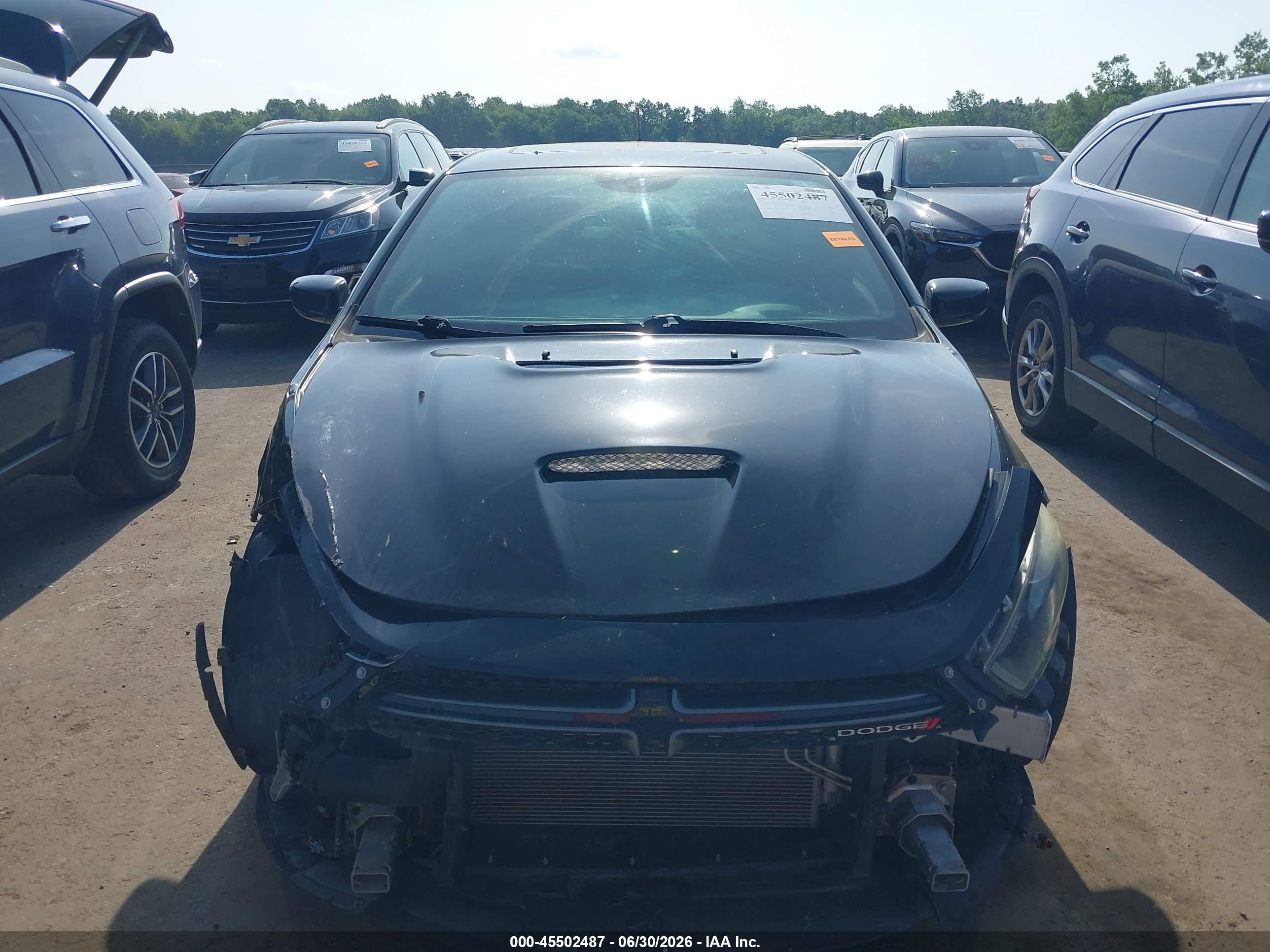 2015 Dodge Dart Gt Black vin: 1C3CDFEB6FD205648