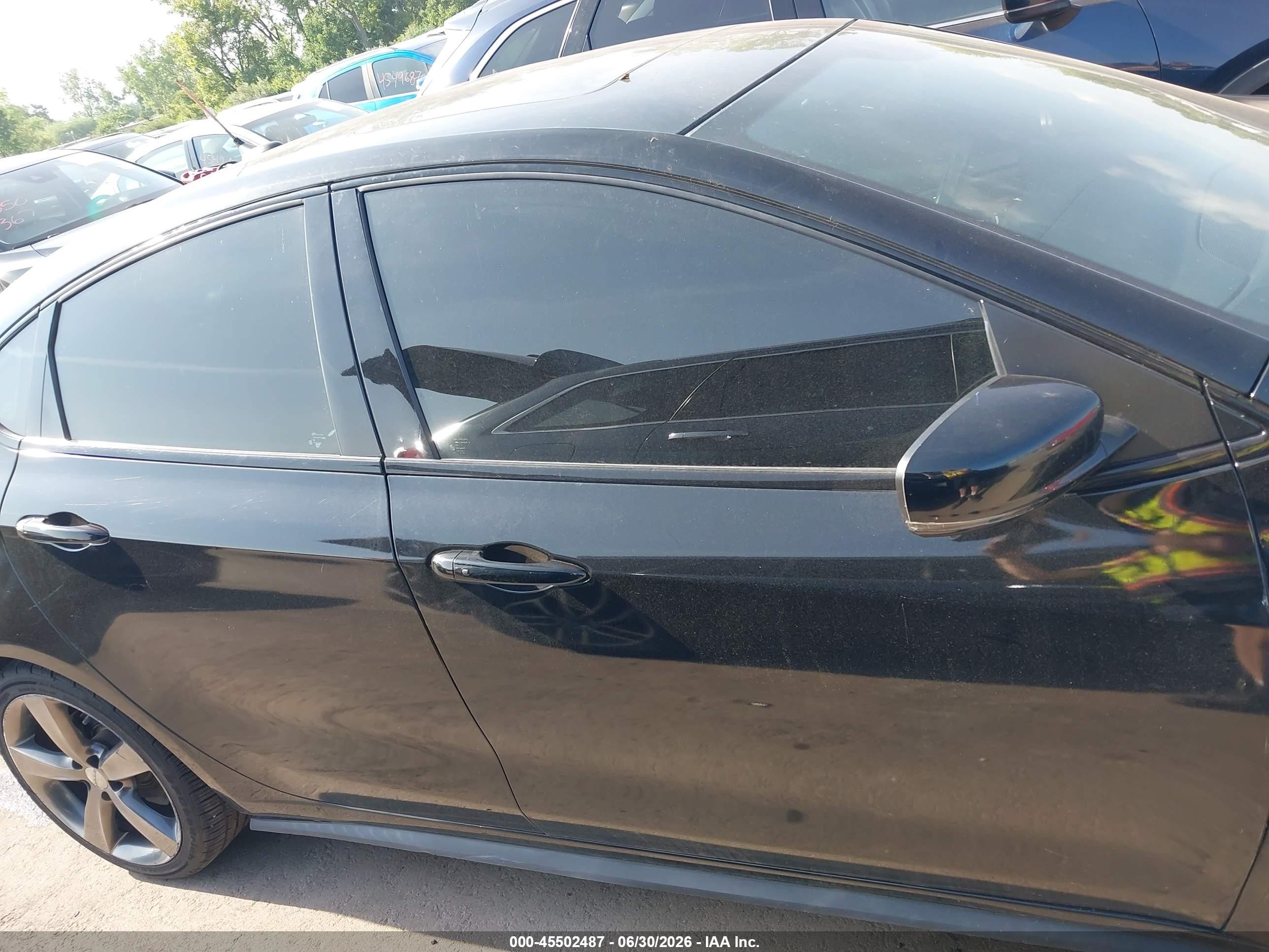 2015 Dodge Dart Gt Black vin: 1C3CDFEB6FD205648