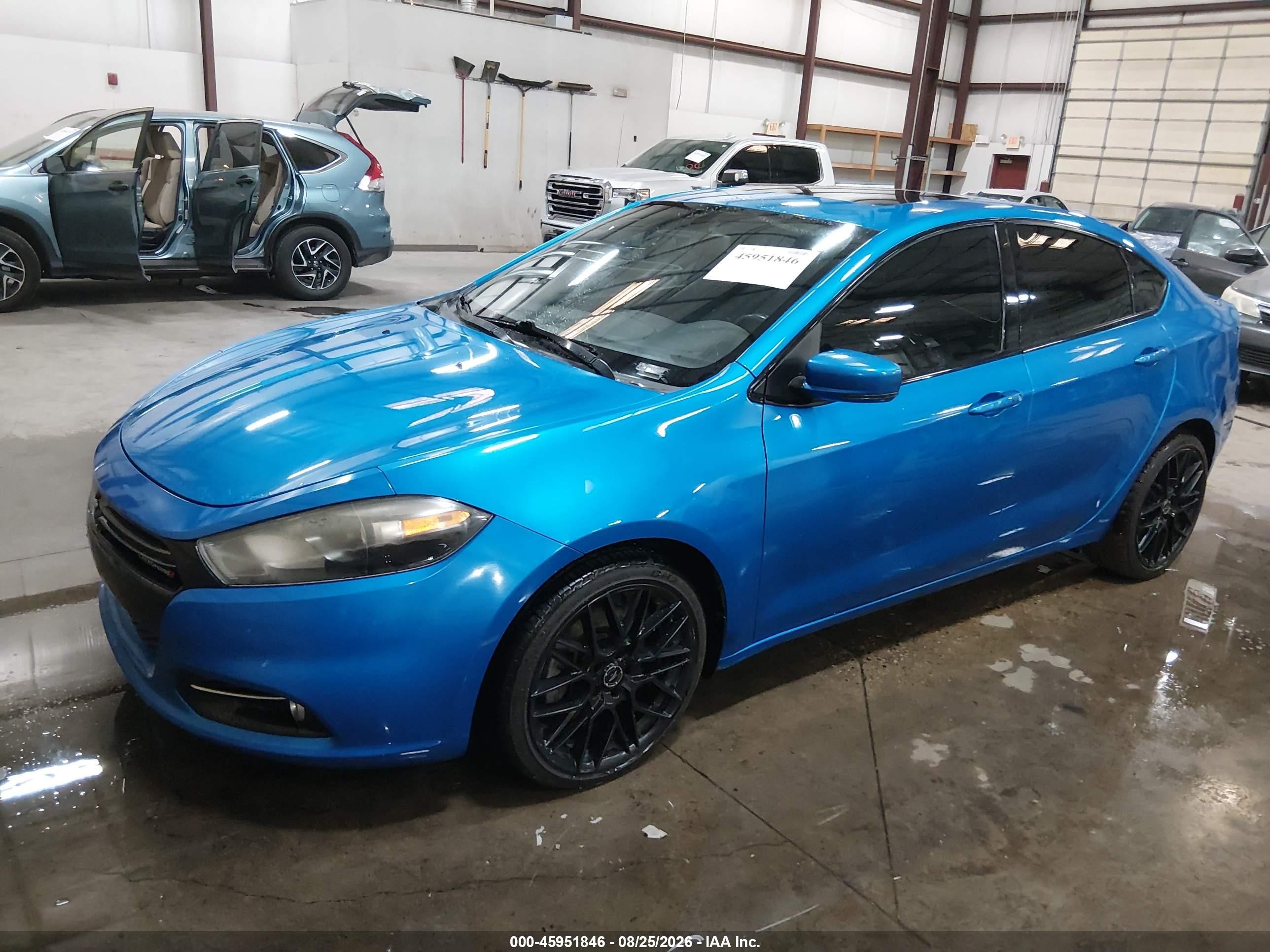 2015 Dodge Dart Gt Blue vin: 1C3CDFEB6FD368980
