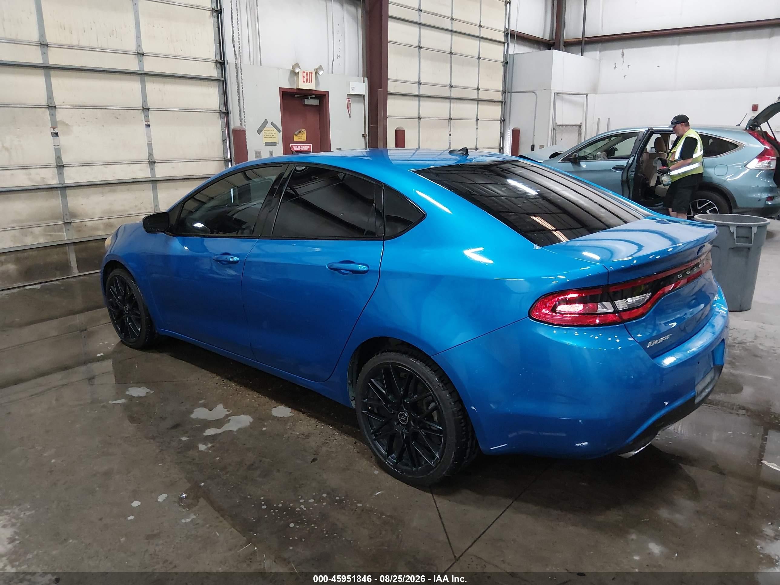 2015 Dodge Dart Gt Blue vin: 1C3CDFEB6FD368980