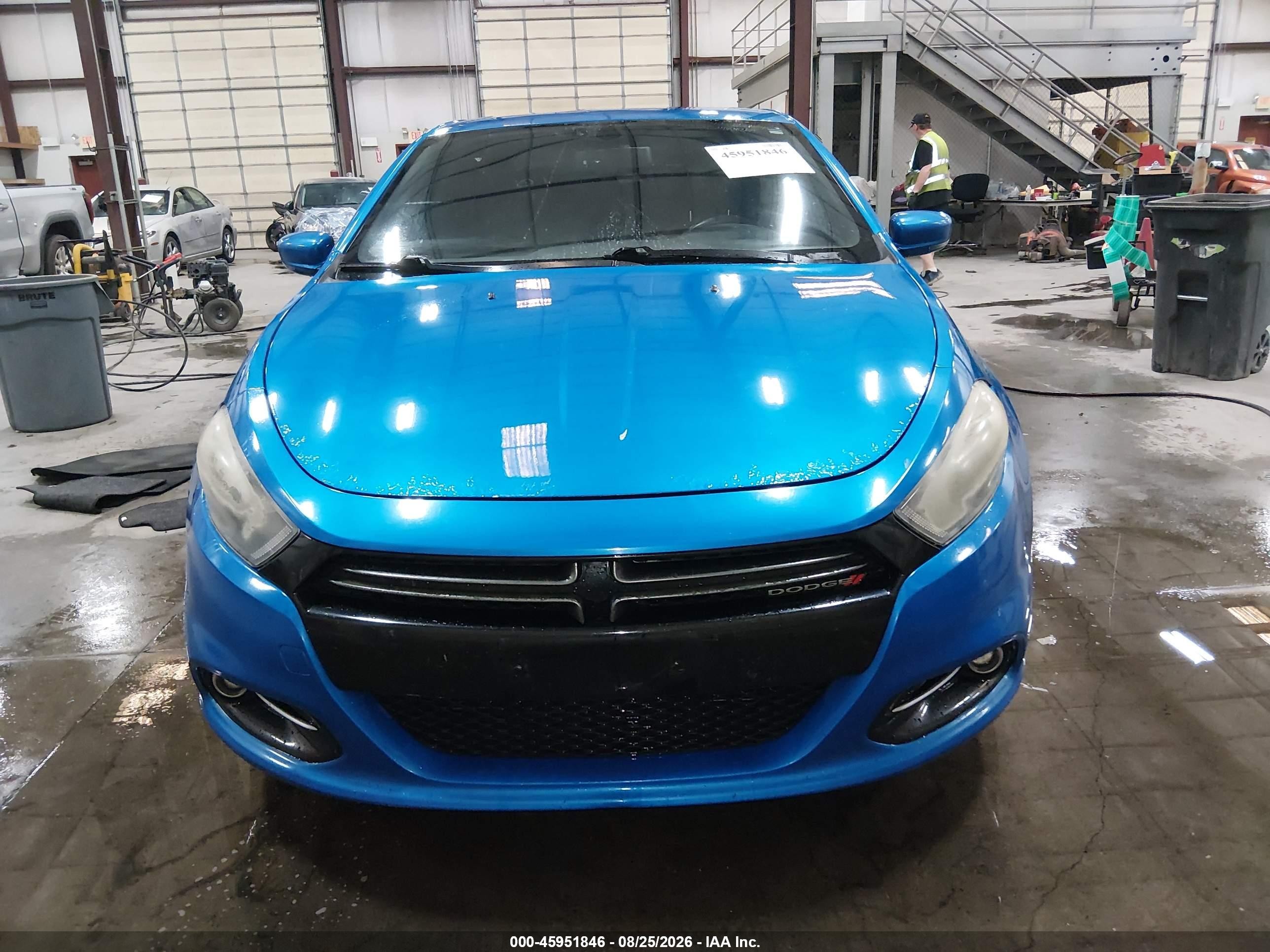 2015 Dodge Dart Gt Blue vin: 1C3CDFEB6FD368980