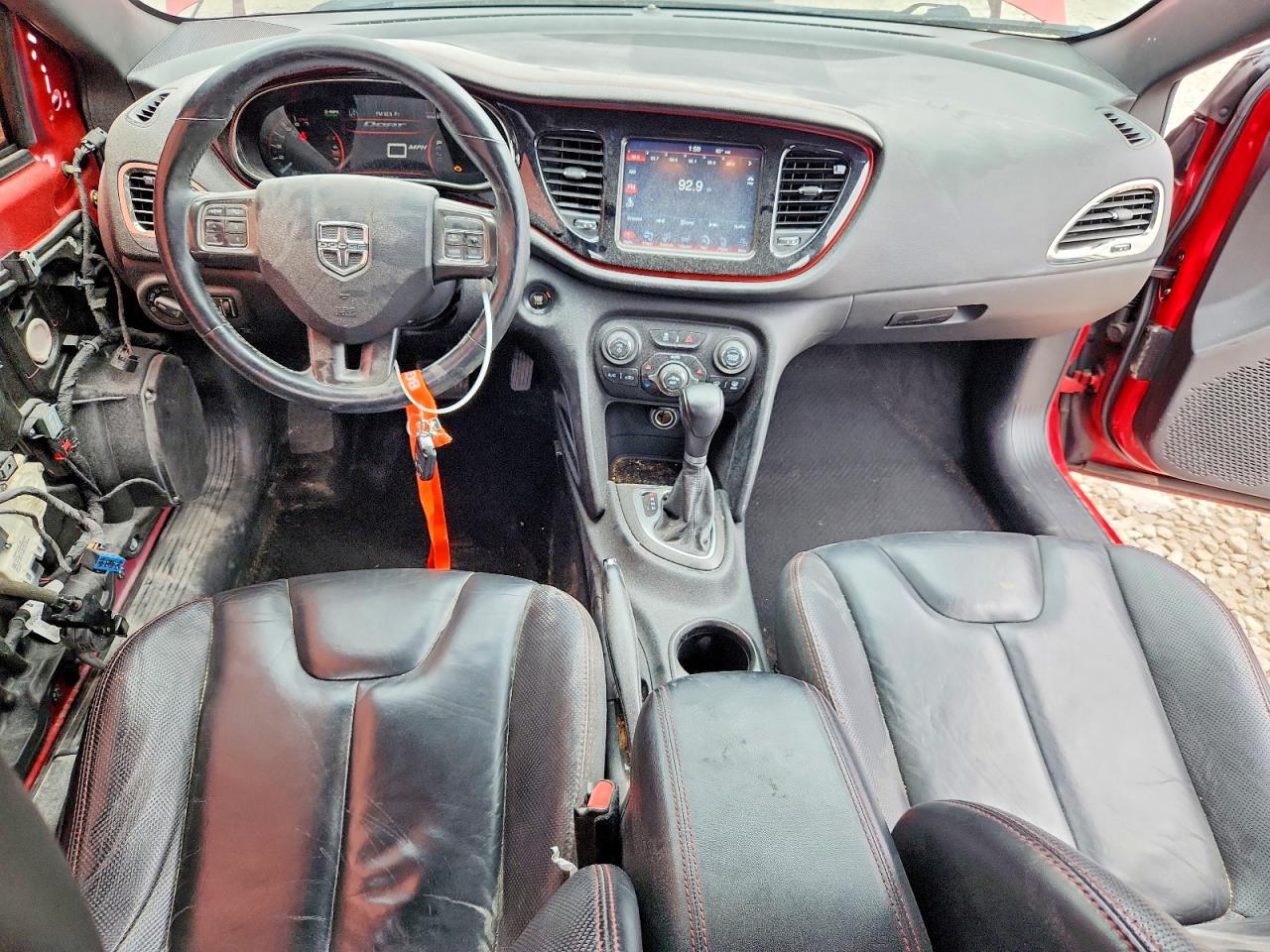 2014 Dodge Dart Gt Red vin: 1C3CDFEB7ED745251