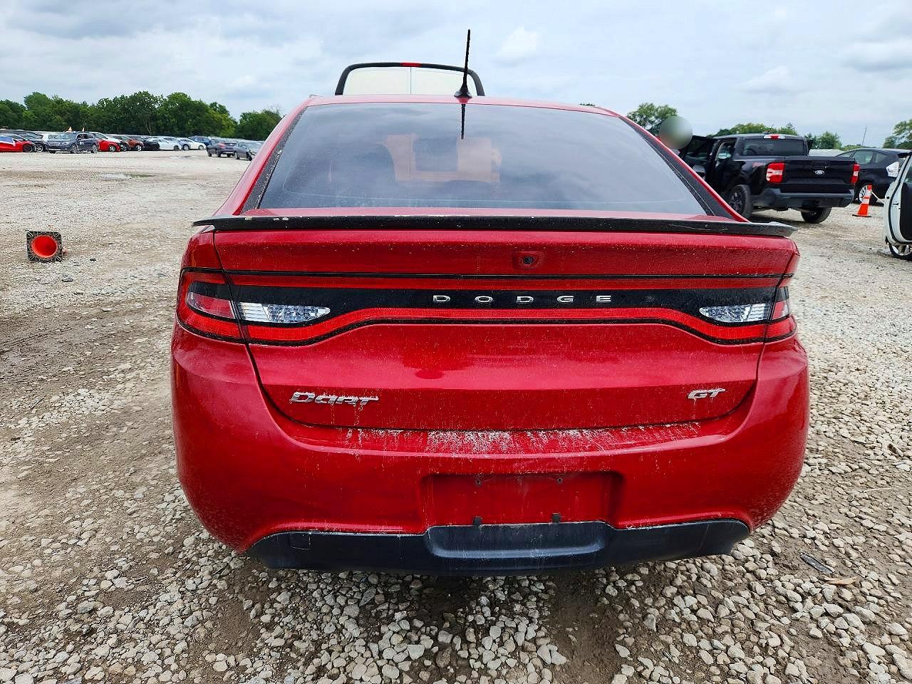 2014 Dodge Dart Gt Red vin: 1C3CDFEB7ED745251