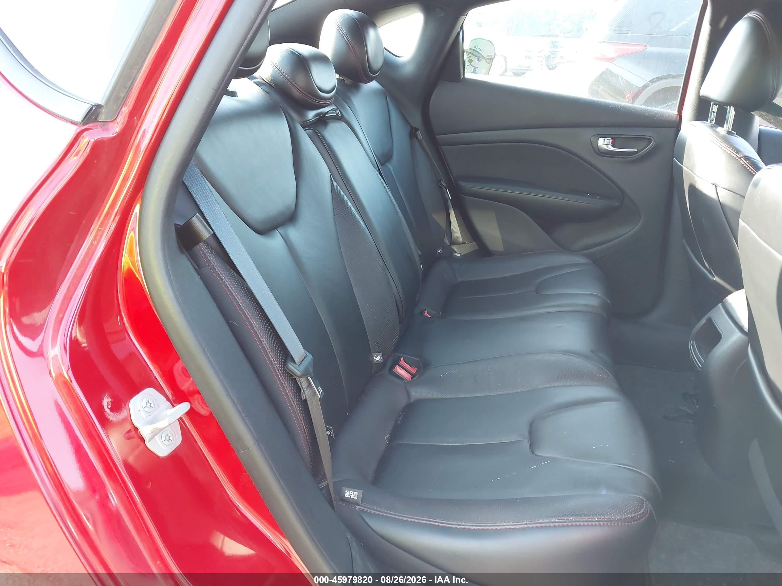 2015 Dodge Dart Gt Red vin: 1C3CDFEB7FD150806