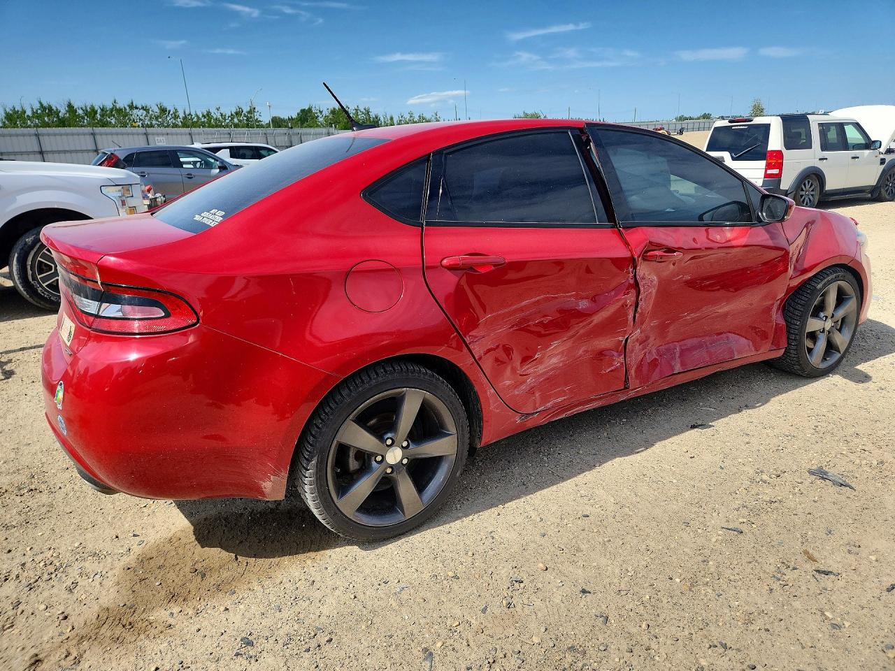 2015 Dodge Dart Gt Red vin: 1C3CDFEB7FD252185