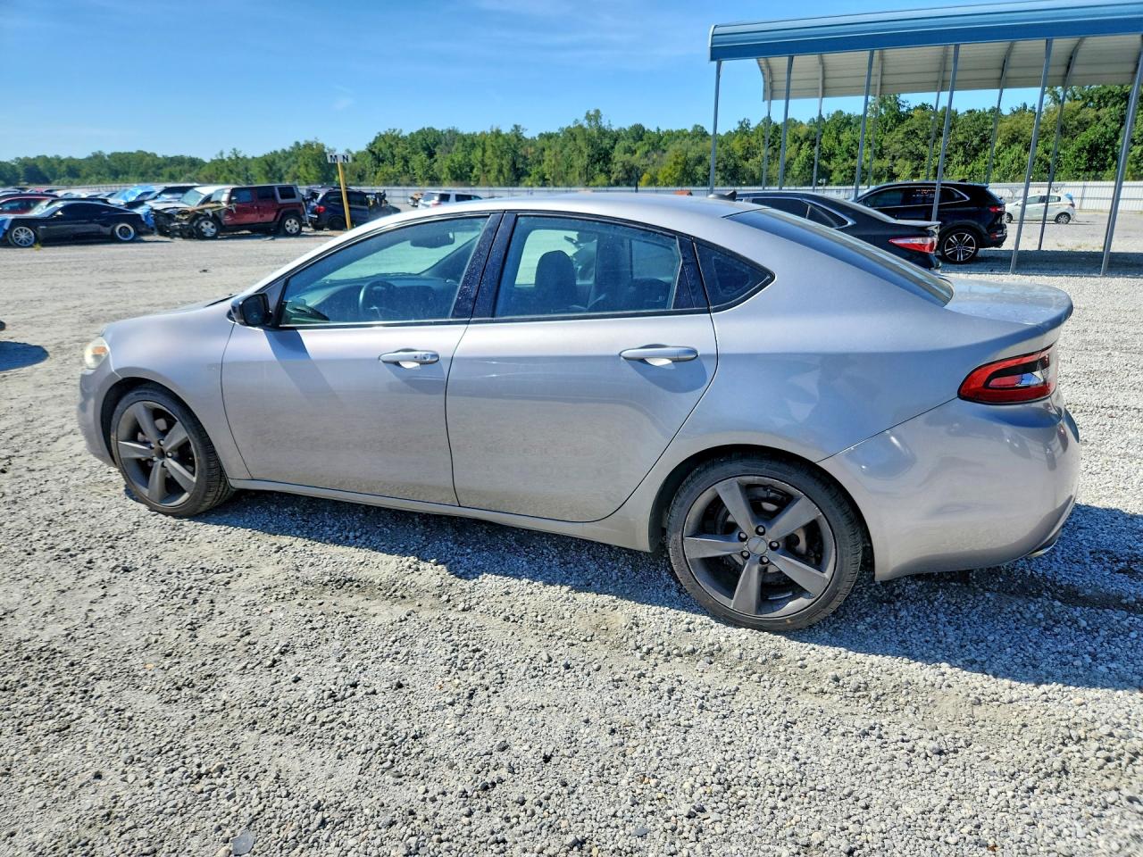 2014 Dodge Dart Gt Silver vin: 1C3CDFEB8ED745825