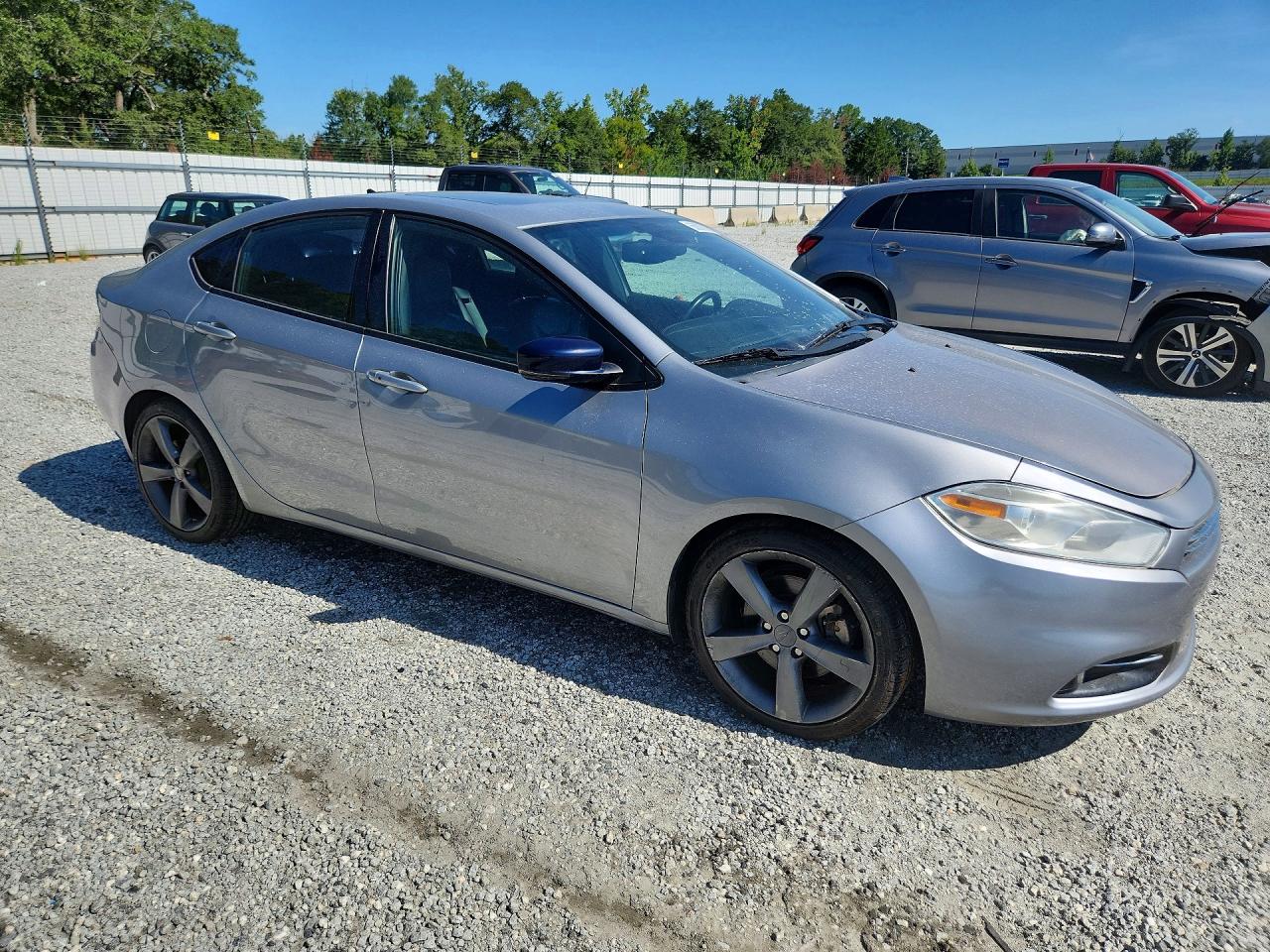 2014 Dodge Dart Gt Серебряный vin: 1C3CDFEB8ED745825