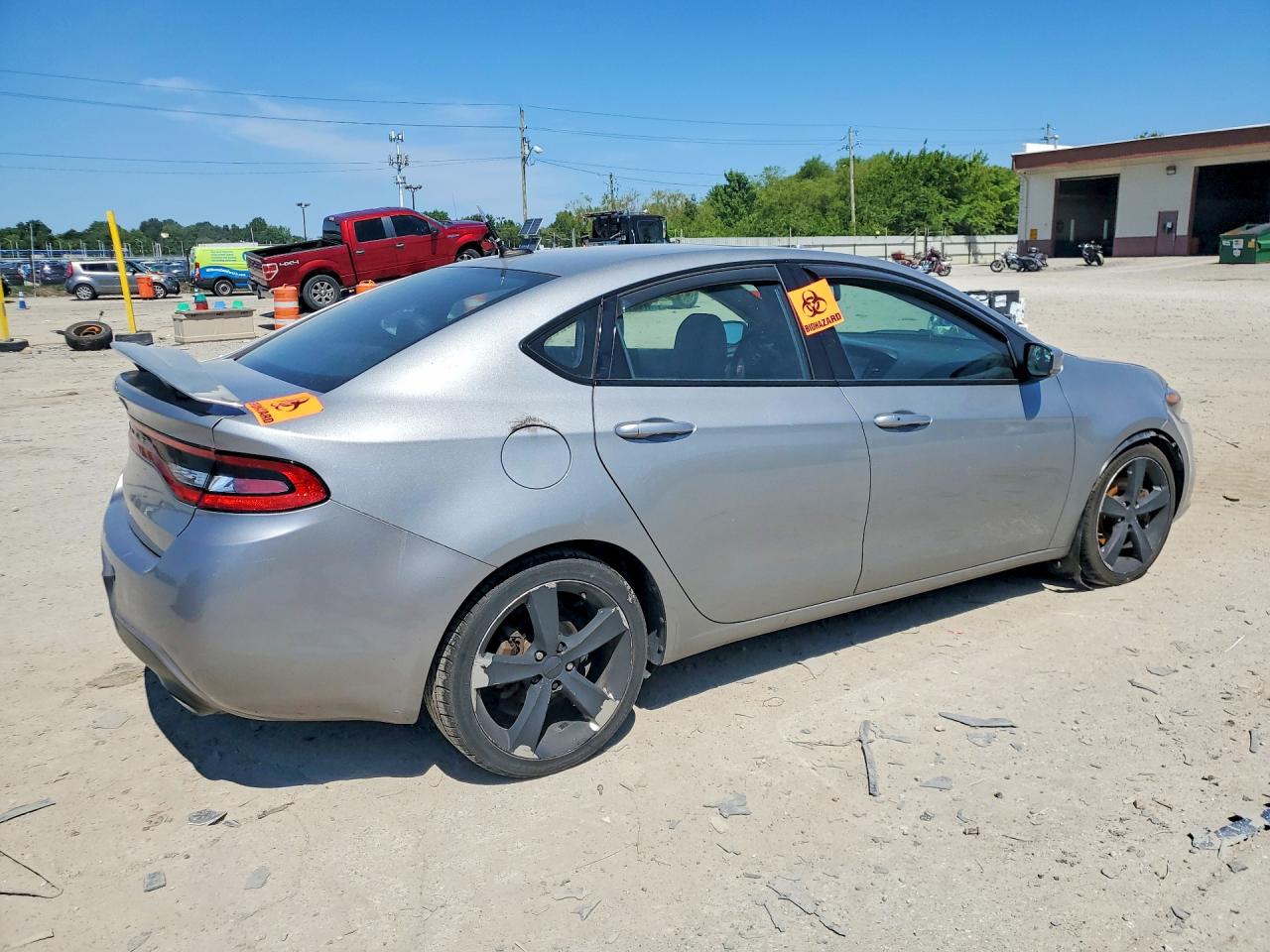 2014 Dodge Dart Gt Серебряный vin: 1C3CDFEB8ED767498