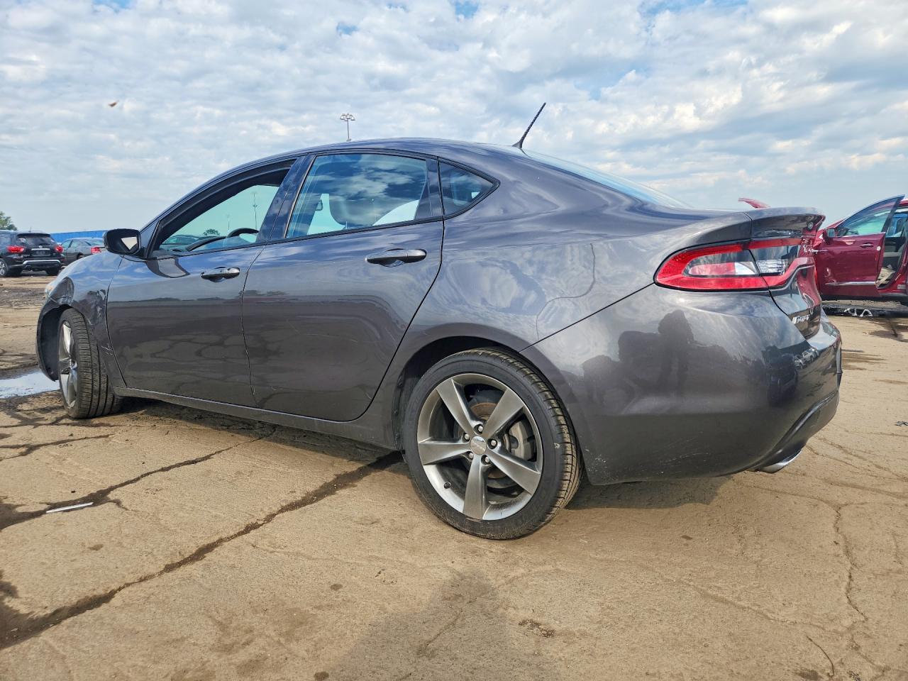 2014 Dodge Dart Gt Charcoal vin: 1C3CDFEB8ED866452