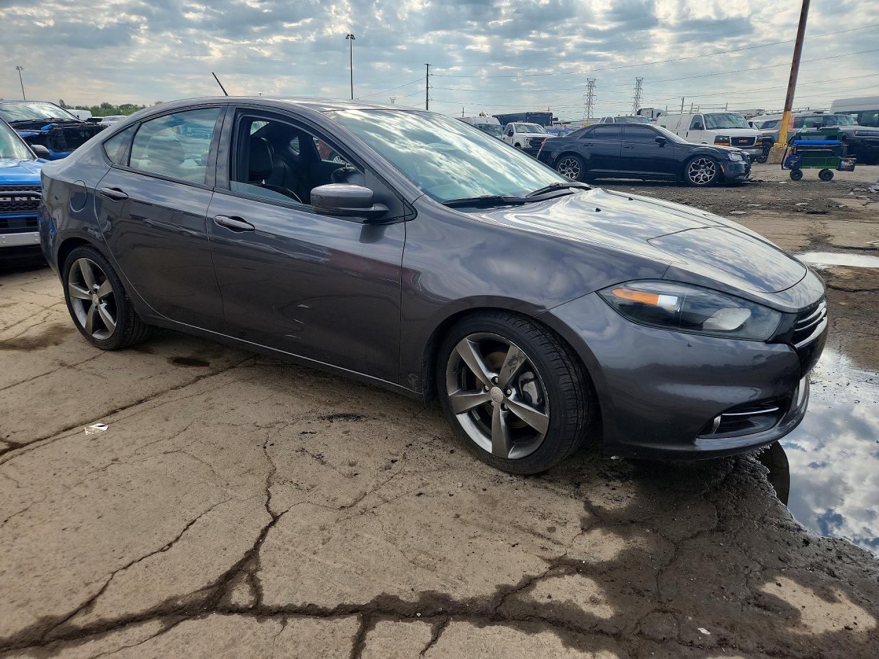 2014 Dodge Dart Gt Charcoal vin: 1C3CDFEB8ED866452