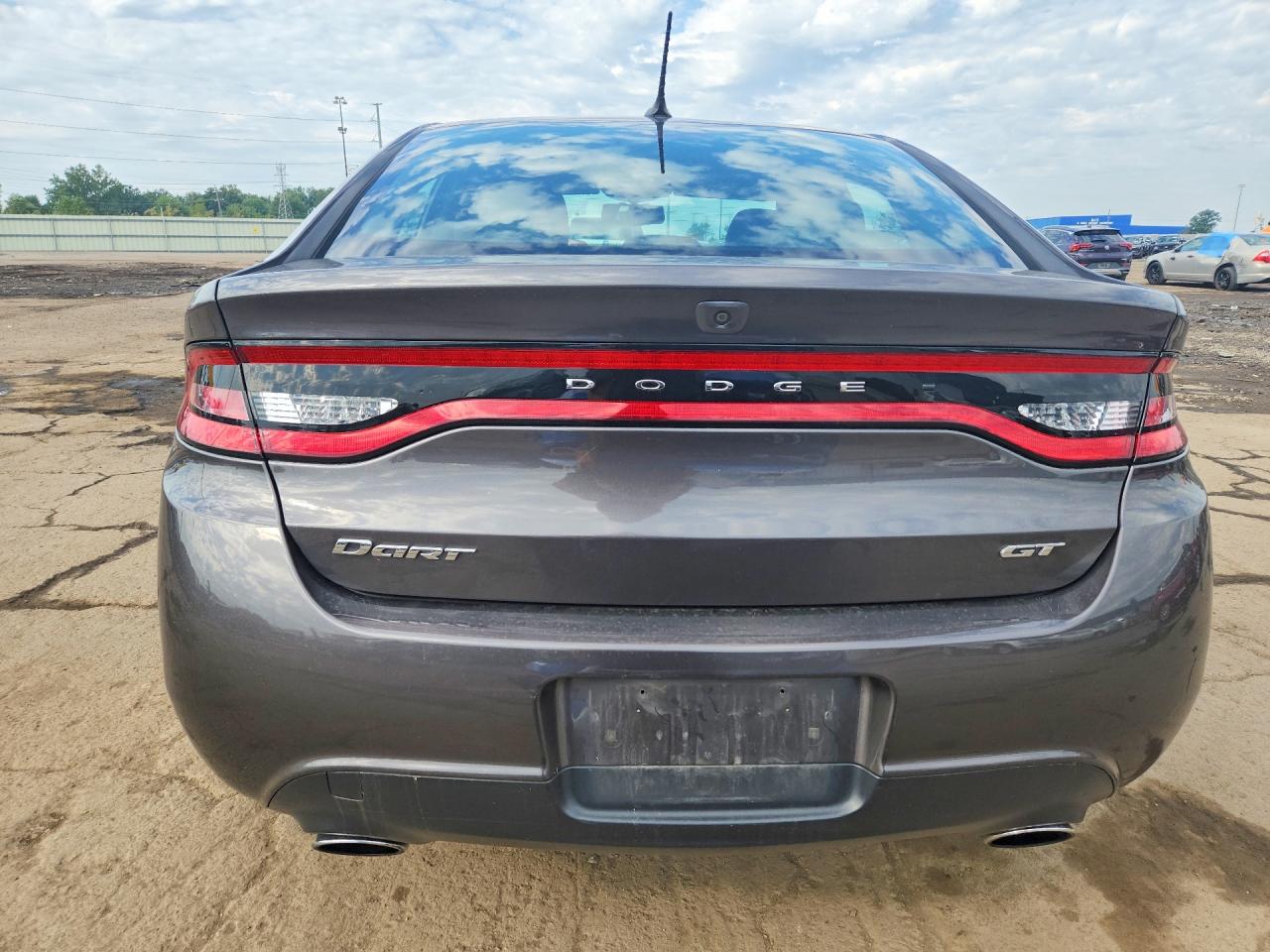 2014 Dodge Dart Gt Charcoal vin: 1C3CDFEB8ED866452