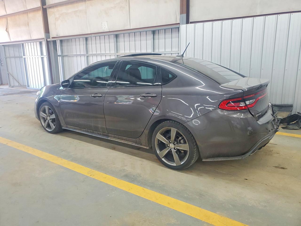 2014 Dodge Dart Gt Gray vin: 1C3CDFEB8ED867326