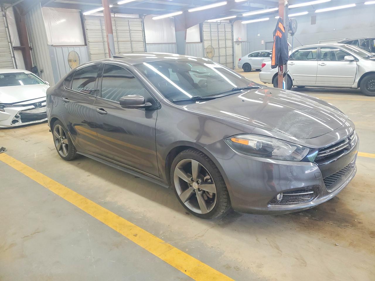 2014 Dodge Dart Gt Gray vin: 1C3CDFEB8ED867326