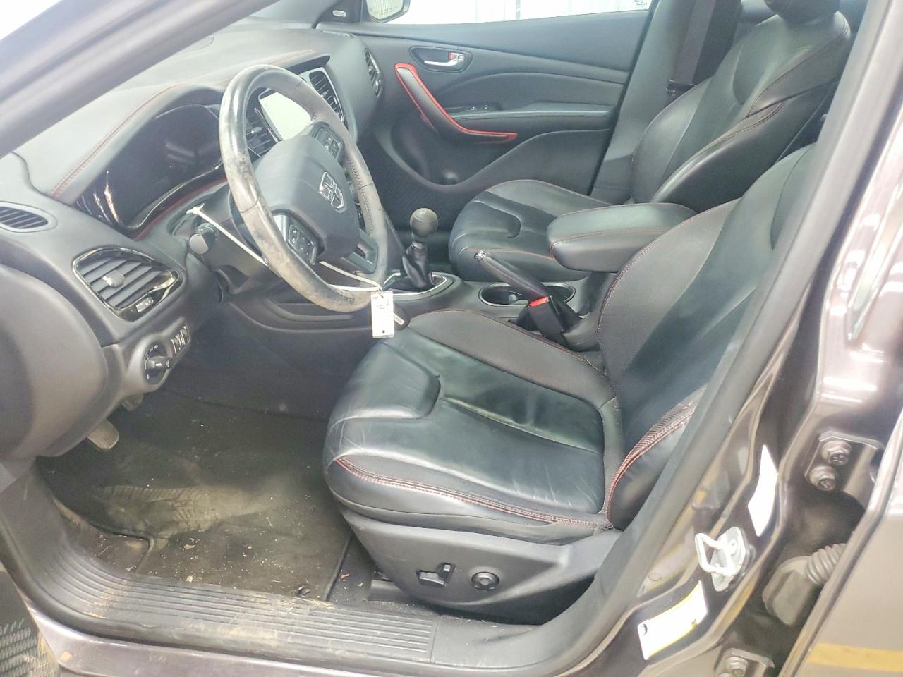 2014 Dodge Dart Gt Gray vin: 1C3CDFEB8ED867326