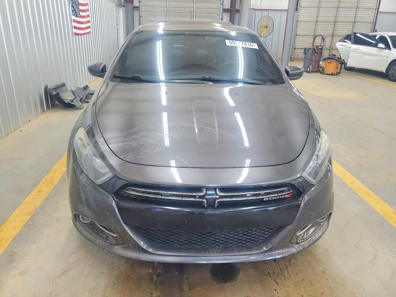2014 Dodge Dart Gt Gray vin: 1C3CDFEB8ED867326