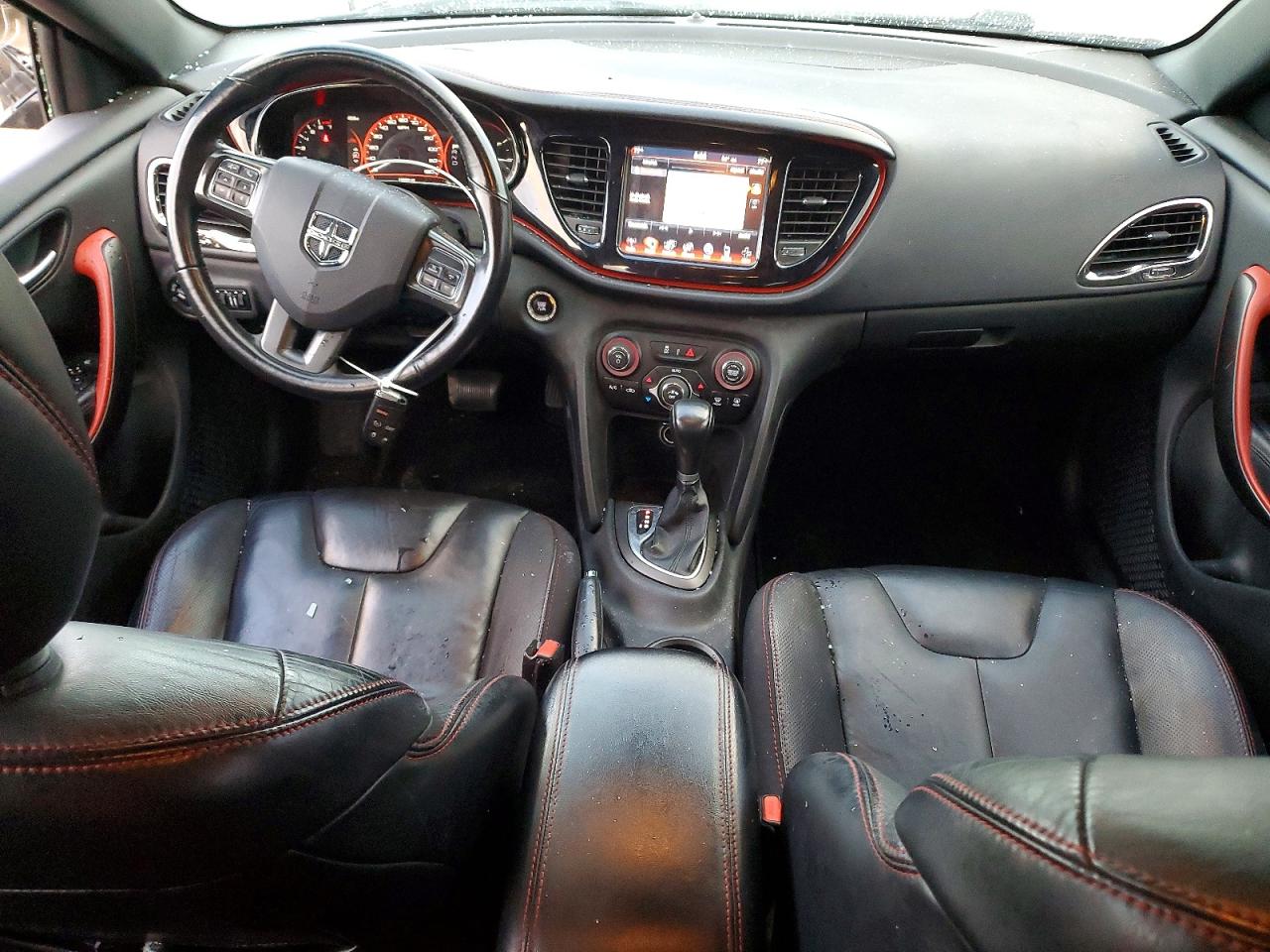 2014 Dodge Dart Gt Black vin: 1C3CDFEB8ED921174