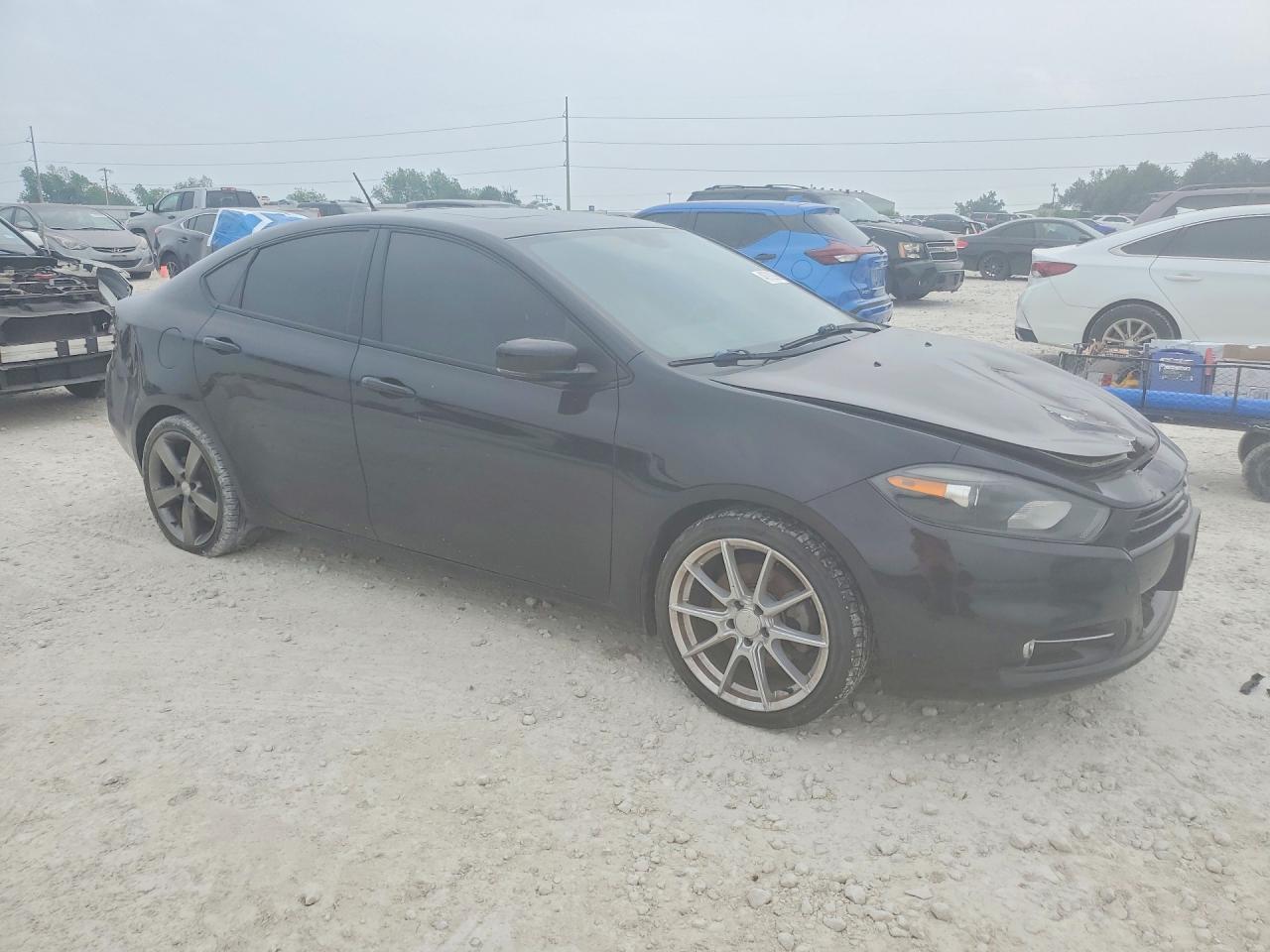 2015 Dodge Dart Gt Black vin: 1C3CDFEB8FD116681