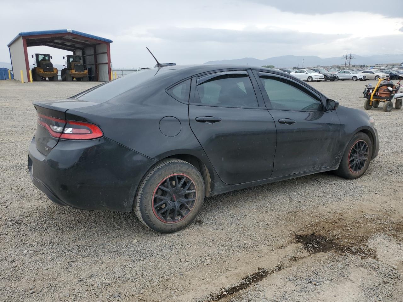 2015 Dodge Dart Gt Black vin: 1C3CDFEB8FD224718