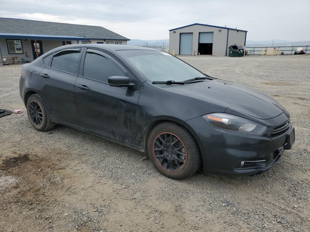 2015 Dodge Dart Gt Black vin: 1C3CDFEB8FD224718