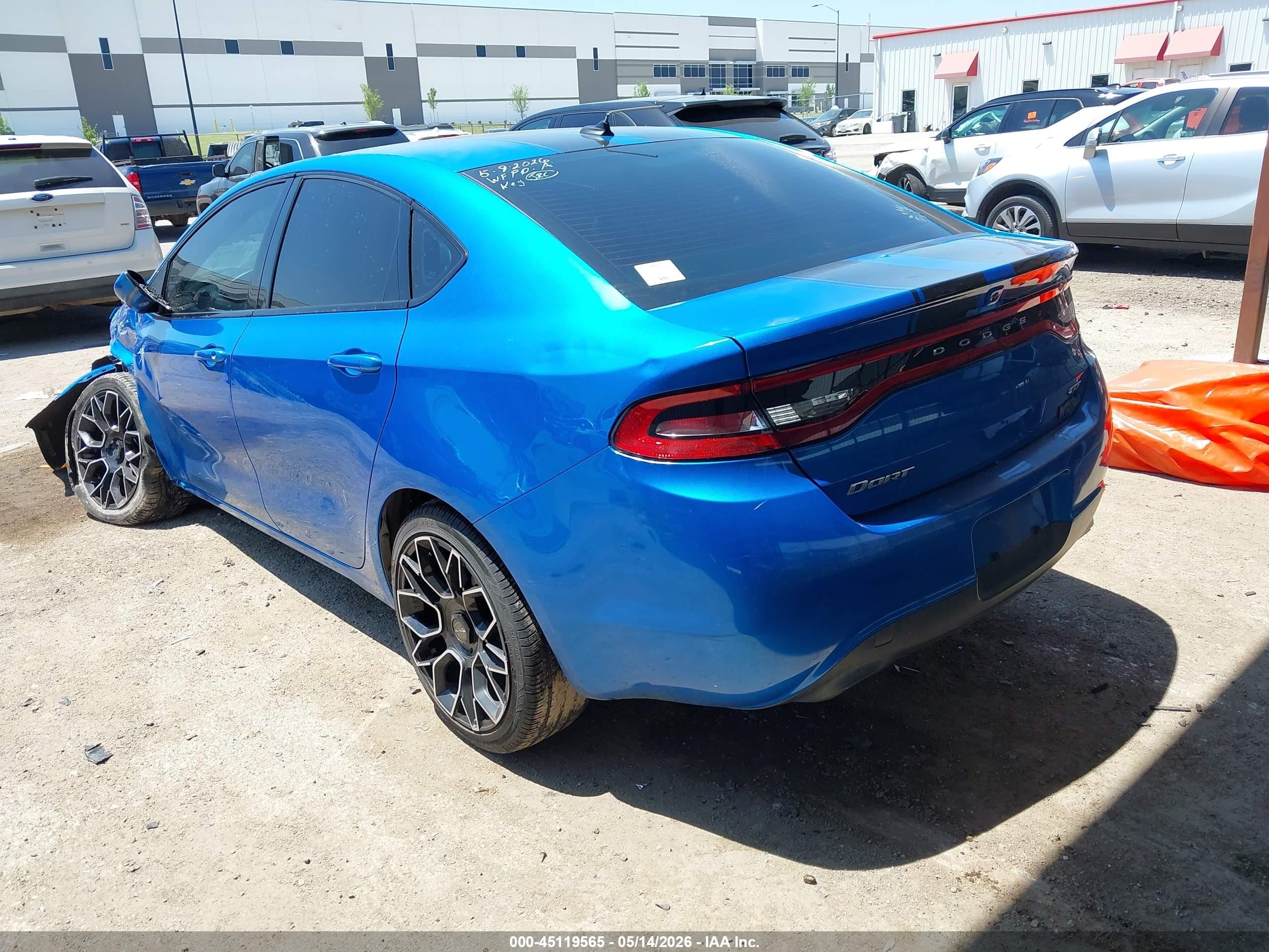 2015 Dodge Dart Gt vin: 1C3CDFEB8FD299466