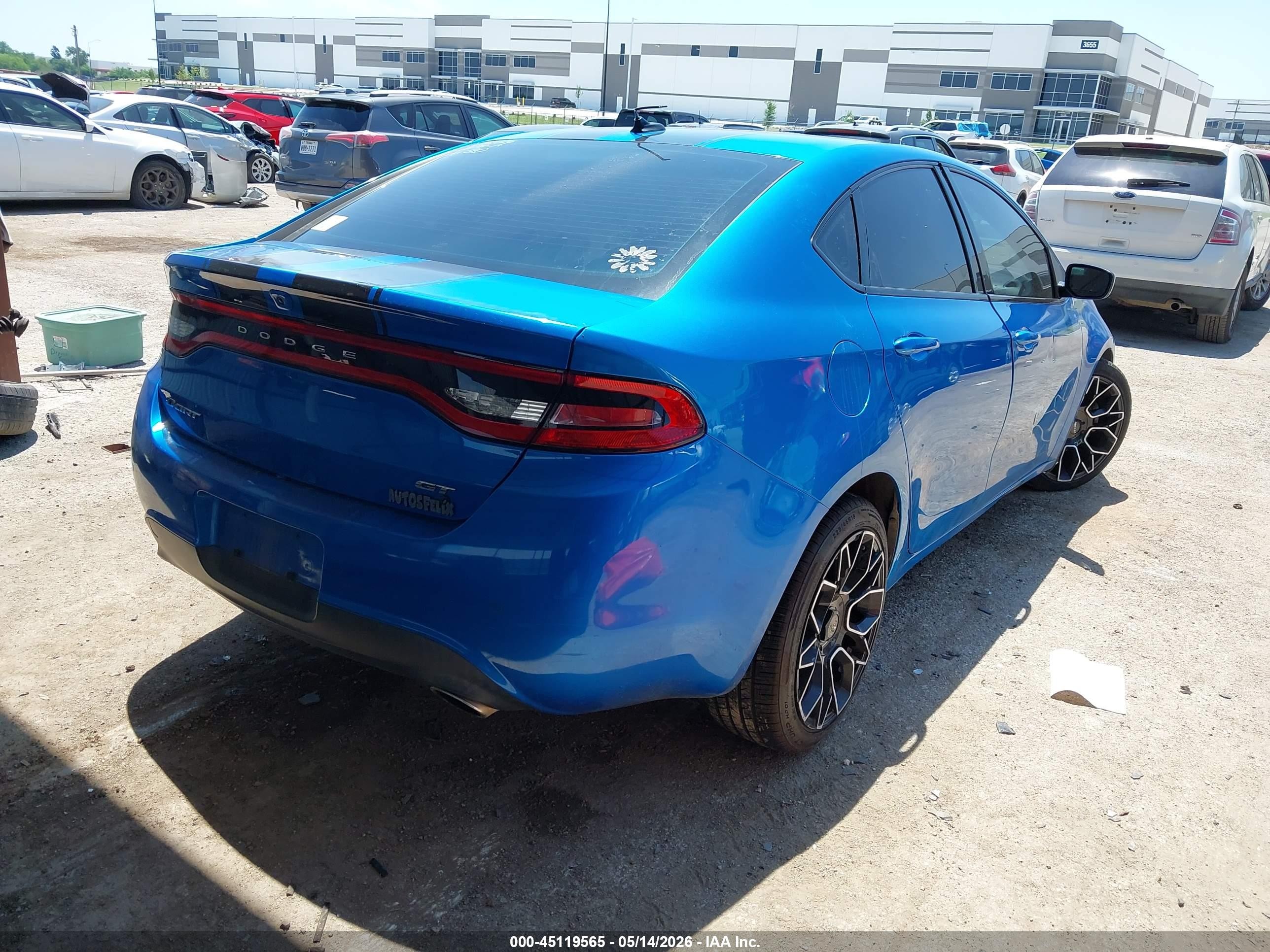 2015 Dodge Dart Gt vin: 1C3CDFEB8FD299466