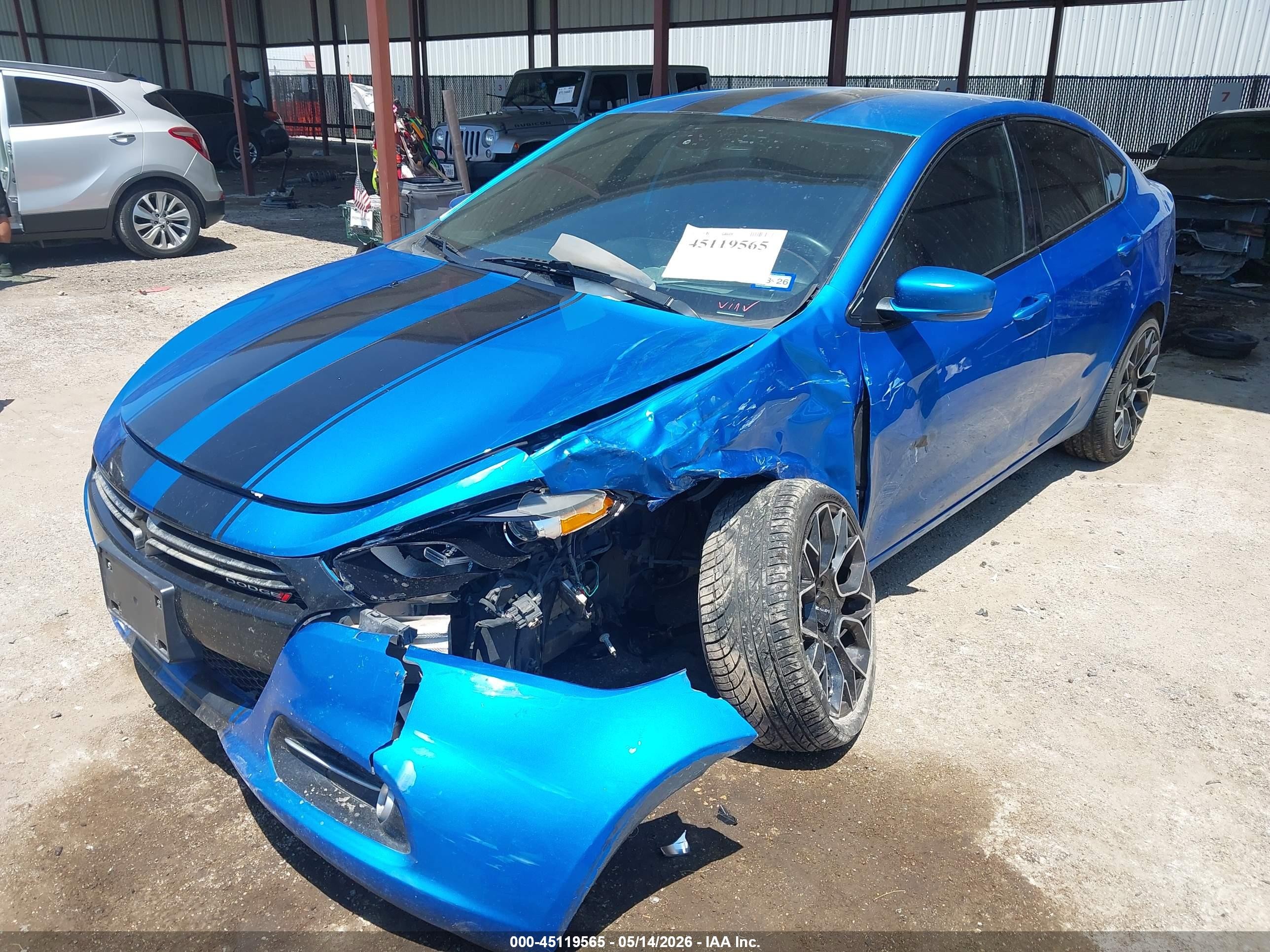 2015 Dodge Dart Gt vin: 1C3CDFEB8FD299466