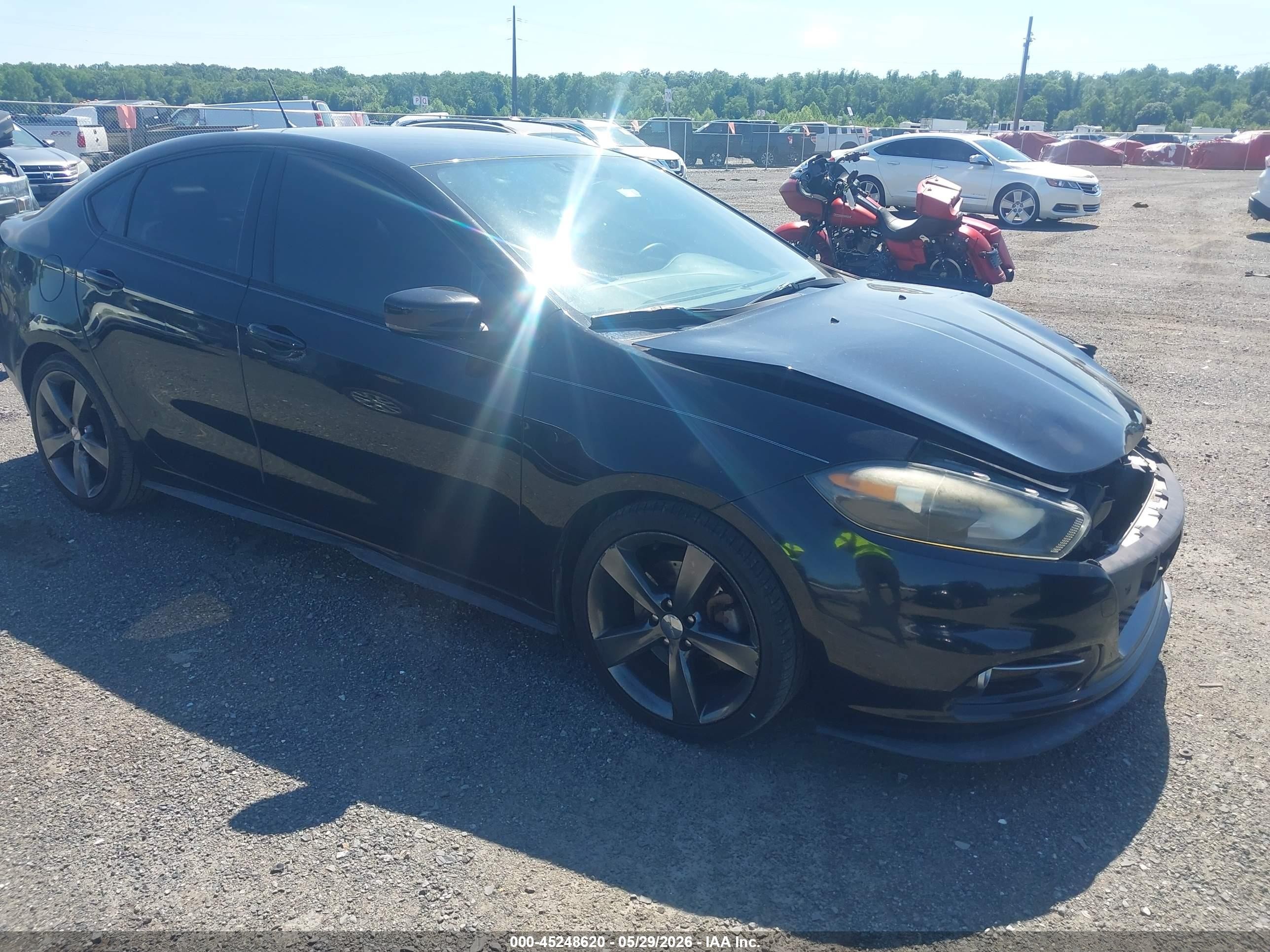 2014 Dodge Dart Gt Black vin: 1C3CDFEB9ED867352
