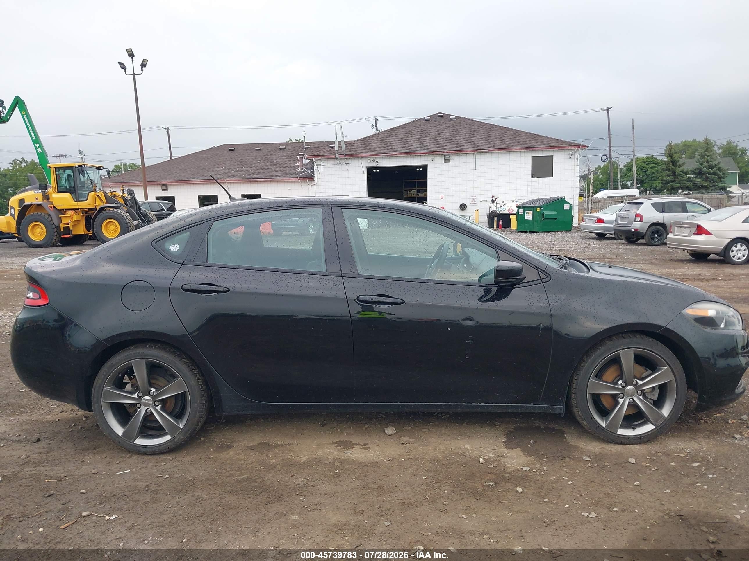 2015 Dodge Dart Gt Black vin: 1C3CDFEB9FD315903