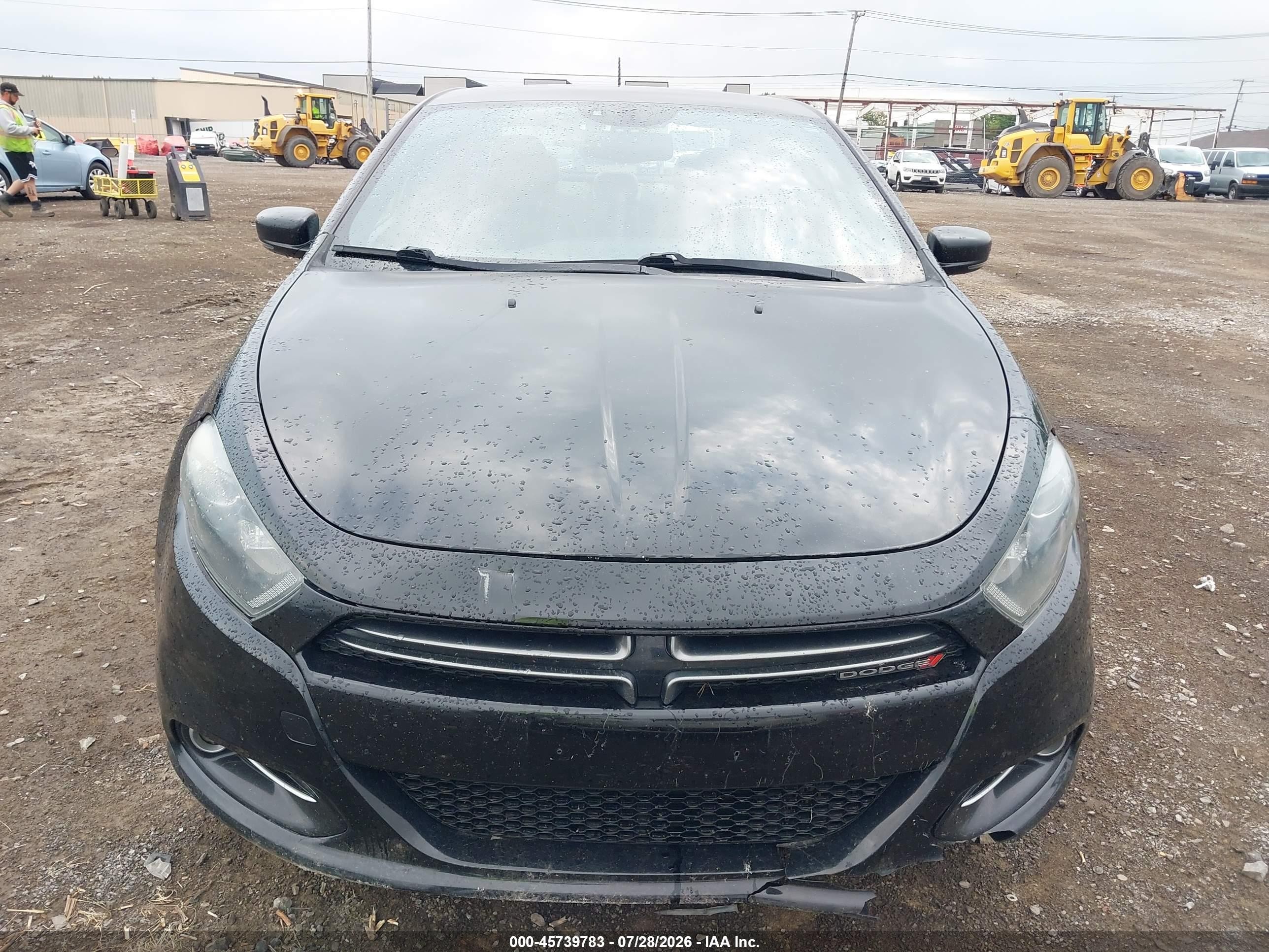 2015 Dodge Dart Gt Black vin: 1C3CDFEB9FD315903