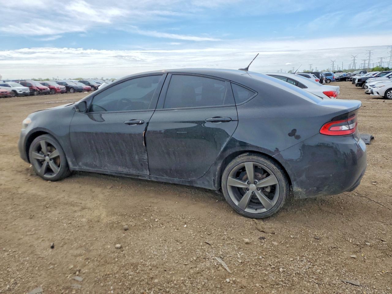 2014 Dodge Dart Gt Black vin: 1C3CDFEBXED738004
