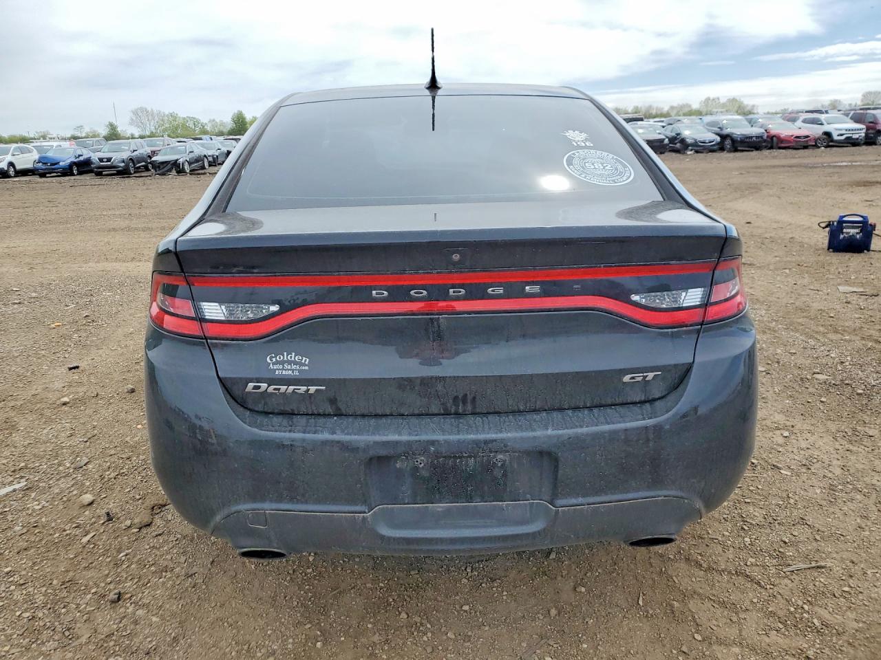 2014 Dodge Dart Gt Black vin: 1C3CDFEBXED738004