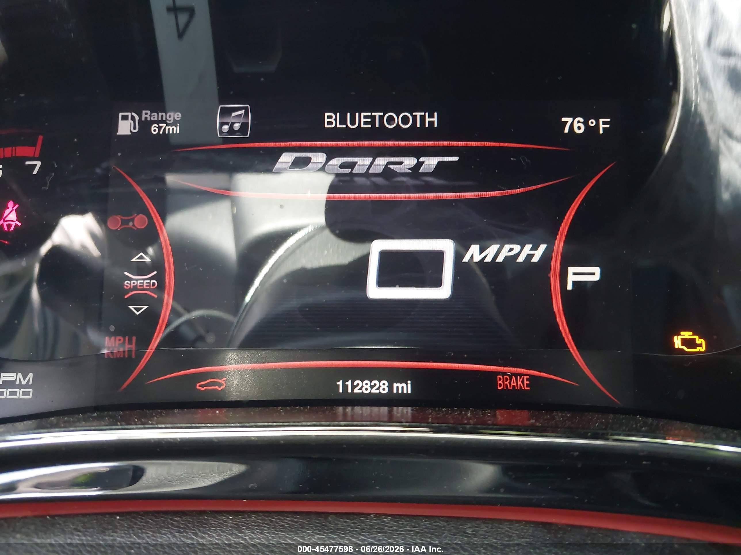 2014 Dodge Dart Gt Black vin: 1C3CDFEBXED876660
