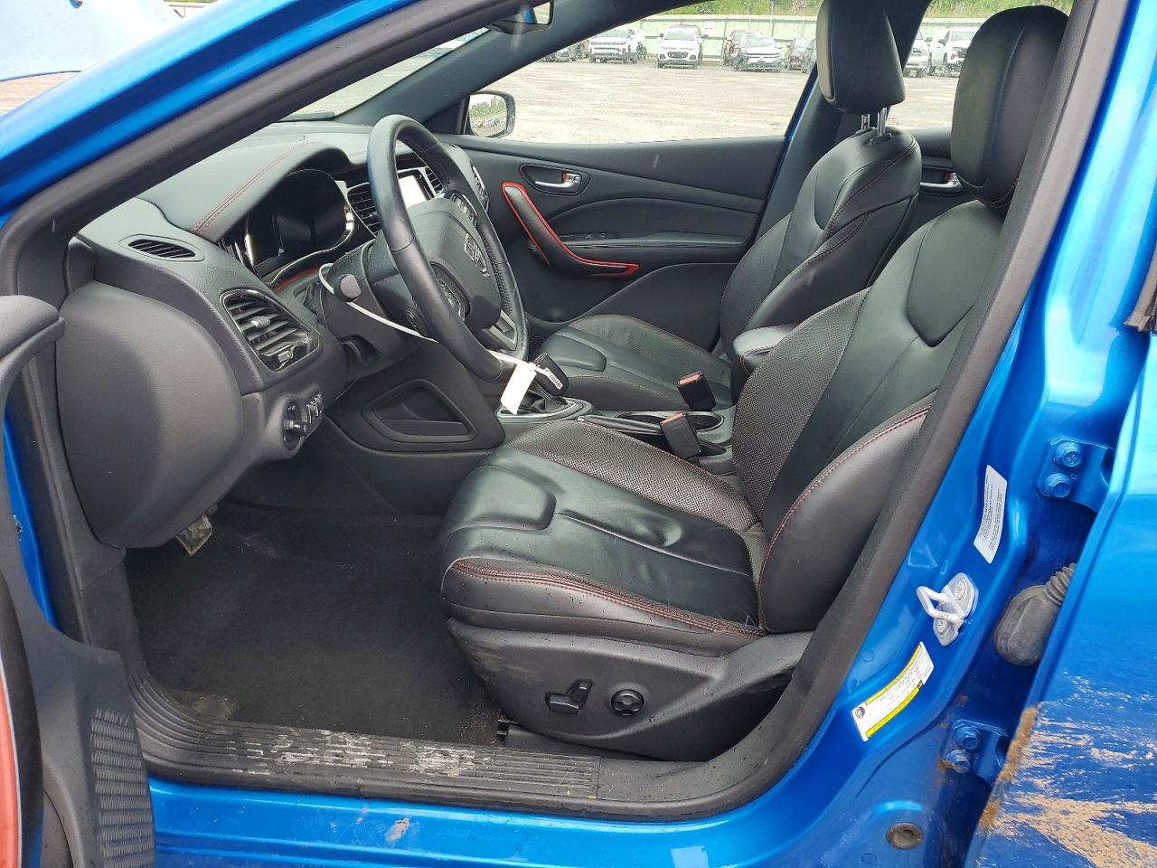 2015 Dodge Dart Gt Blue vin: 1C3CDFEBXFD276416