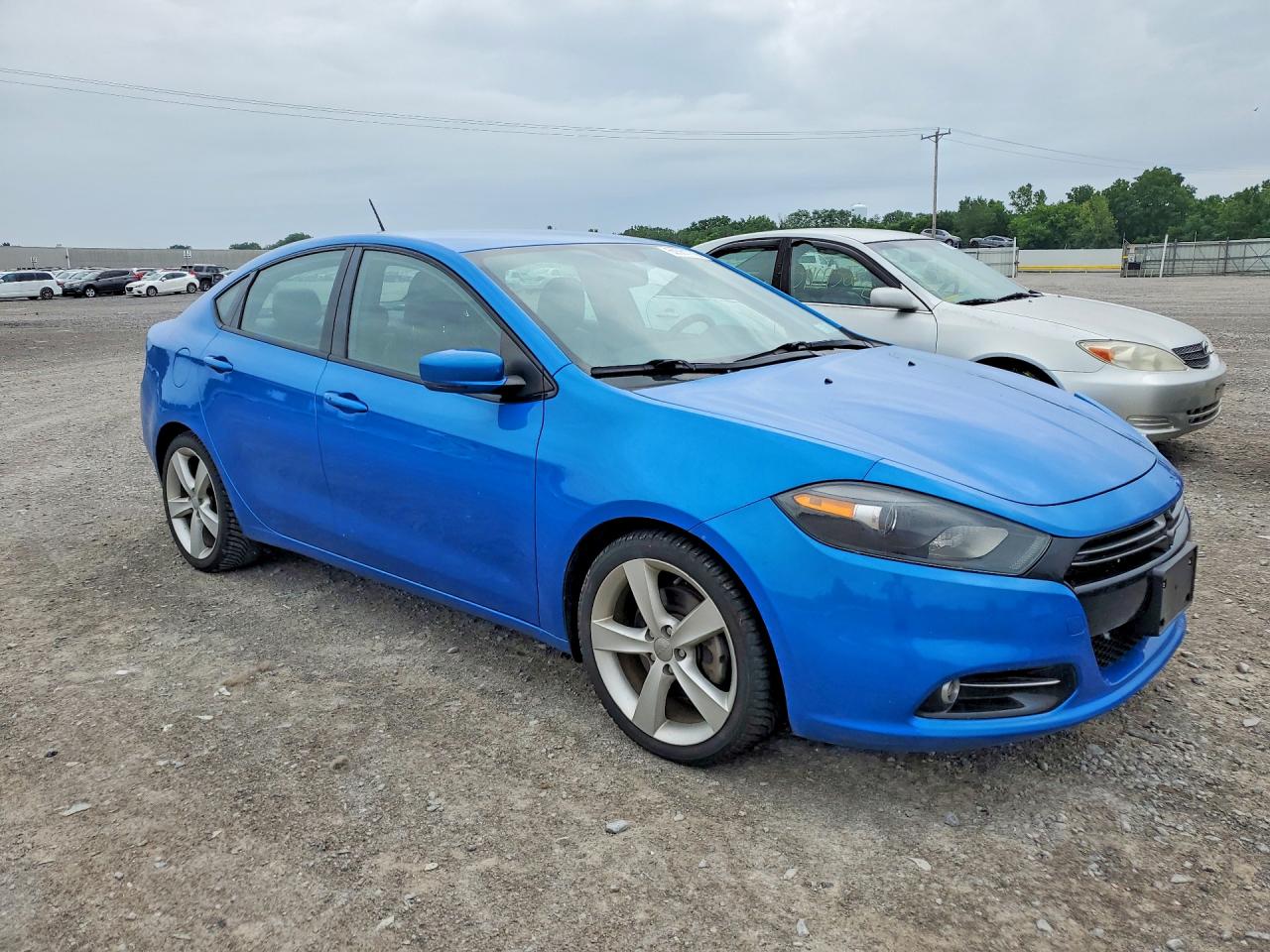 2015 Dodge Dart Gt Blue vin: 1C3CDFEBXFD276416