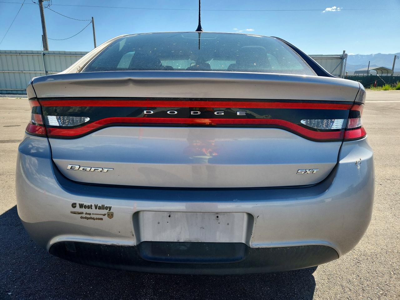 2016 Dodge Dart Sxt Sport Gray vin: 1C3CDFFA1GD821605