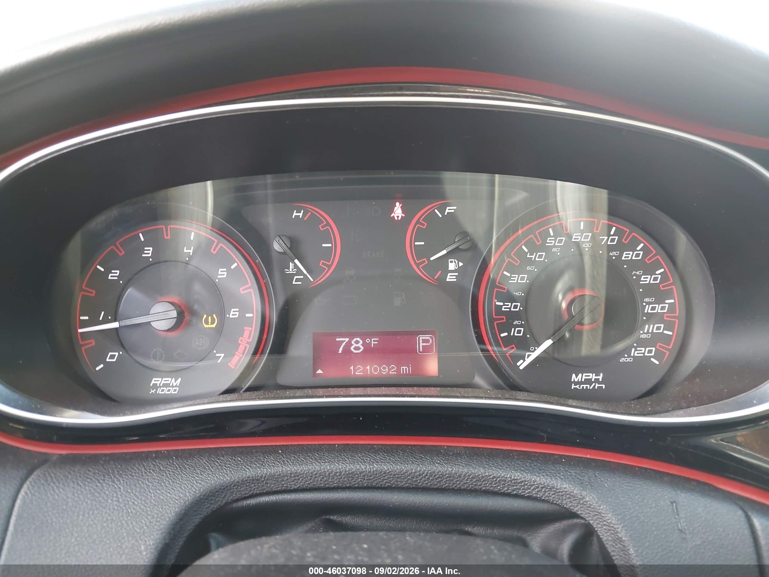 2016 Dodge Dart Sxt Sport Red vin: 1C3CDFFA4GD820352