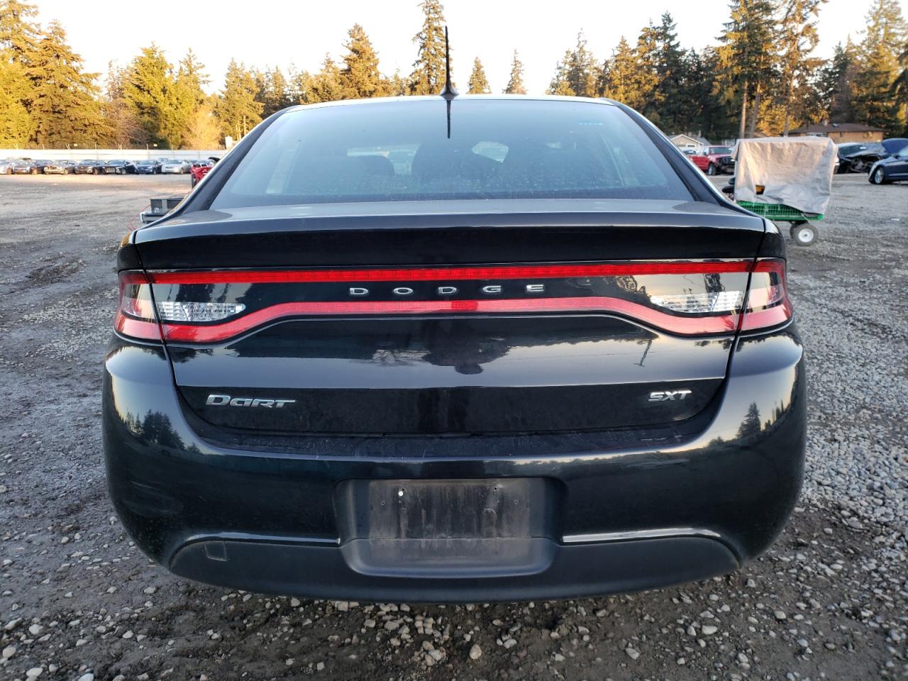 2016 Dodge Dart Sxt Sport Black vin: 1C3CDFFA4GD821940