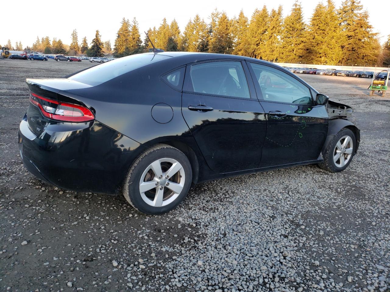 2016 Dodge Dart Sxt Sport Black vin: 1C3CDFFA4GD821940