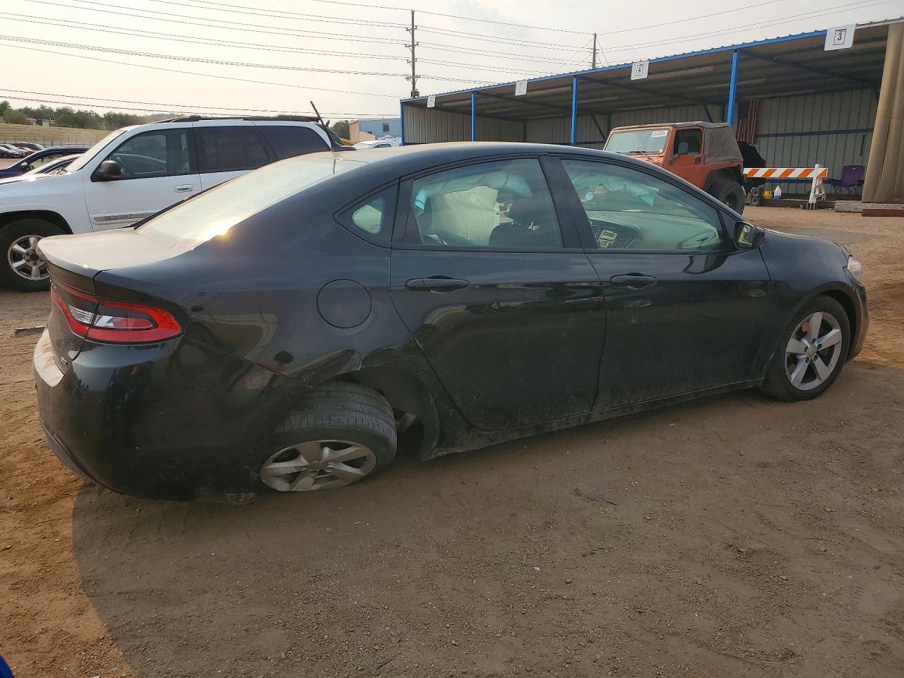 2016 Dodge Dart Sxt Sport Black vin: 1C3CDFFA4GD821940