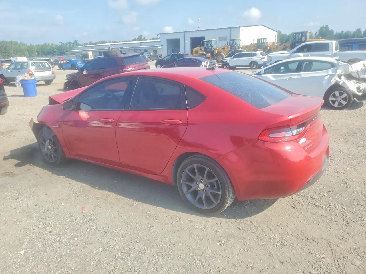 2016 Dodge Dart Sxt Sport Красный vin: 1C3CDFFA7GD796550