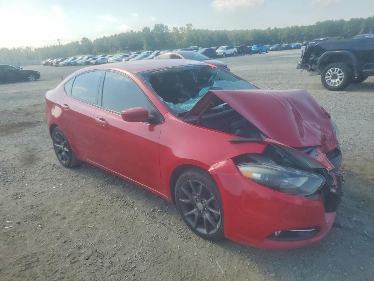 2016 Dodge Dart Sxt Sport Красный vin: 1C3CDFFA7GD796550