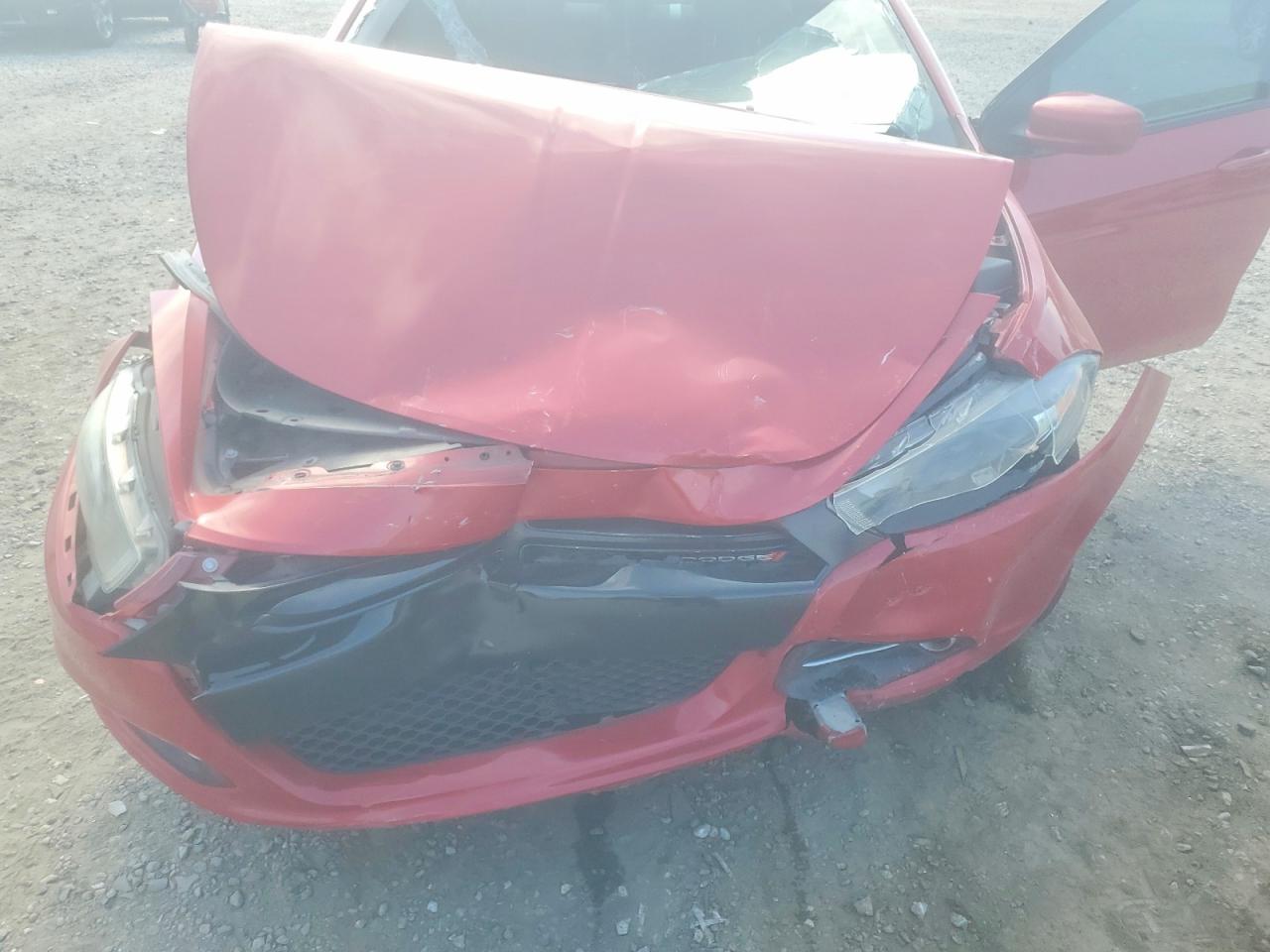 2016 Dodge Dart Sxt Sport Красный vin: 1C3CDFFA7GD796550